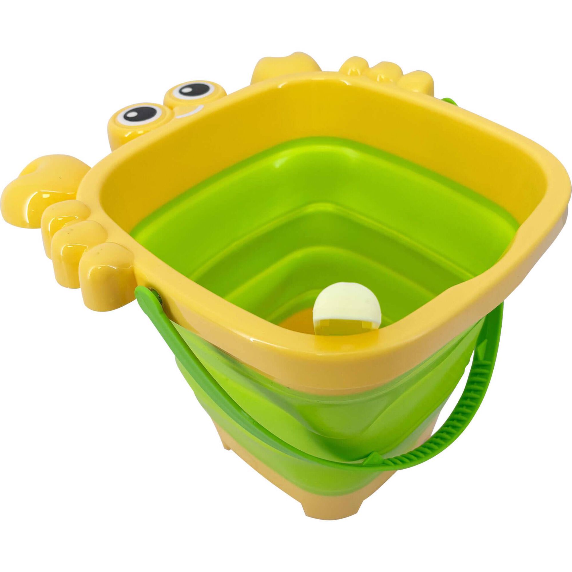 Balde Dobrável Caranguejo com Pá