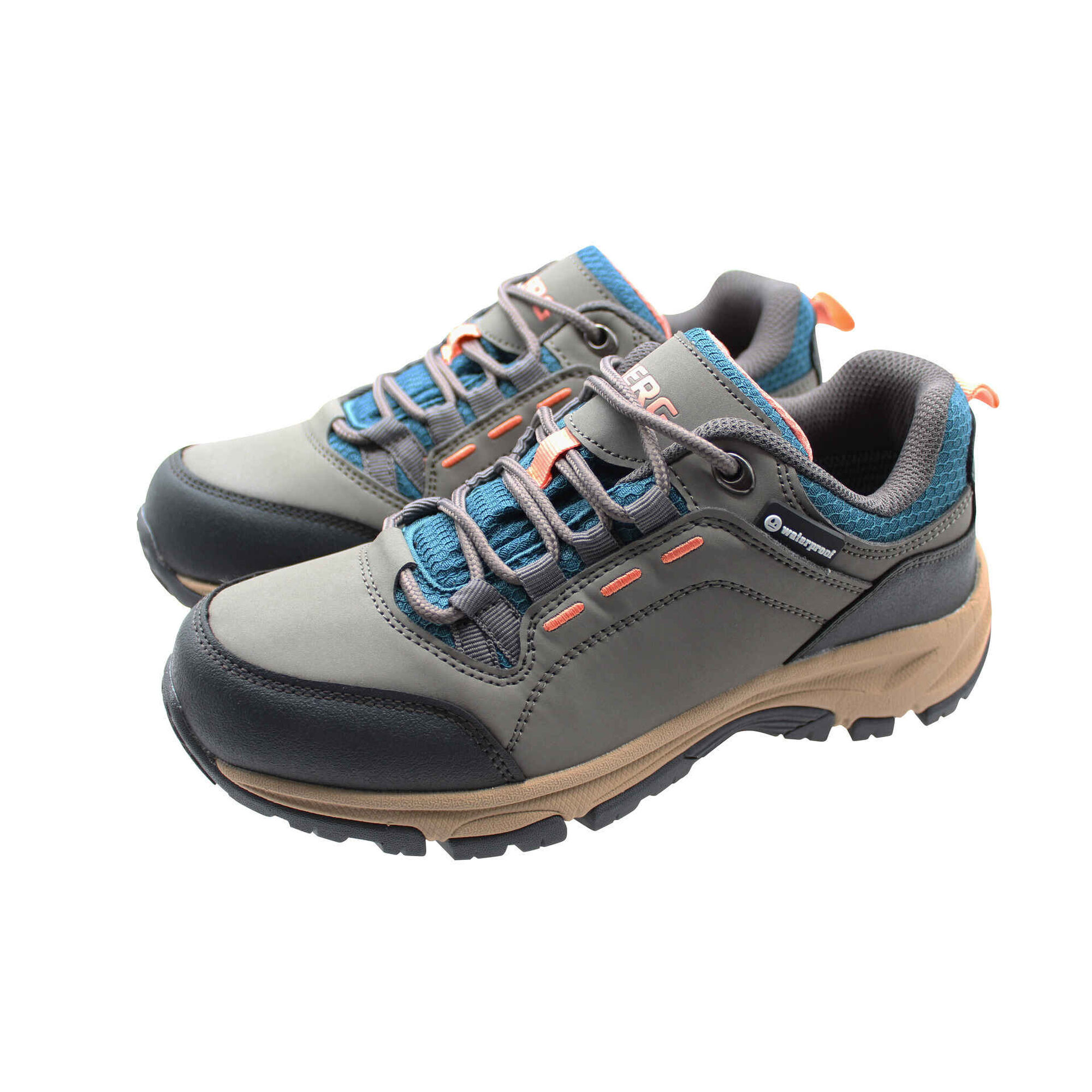 Sapatos Caminhada Impermeáveis Cinza Grudy Sapatos Caminhada Impermeáveis Cinza Grudy
