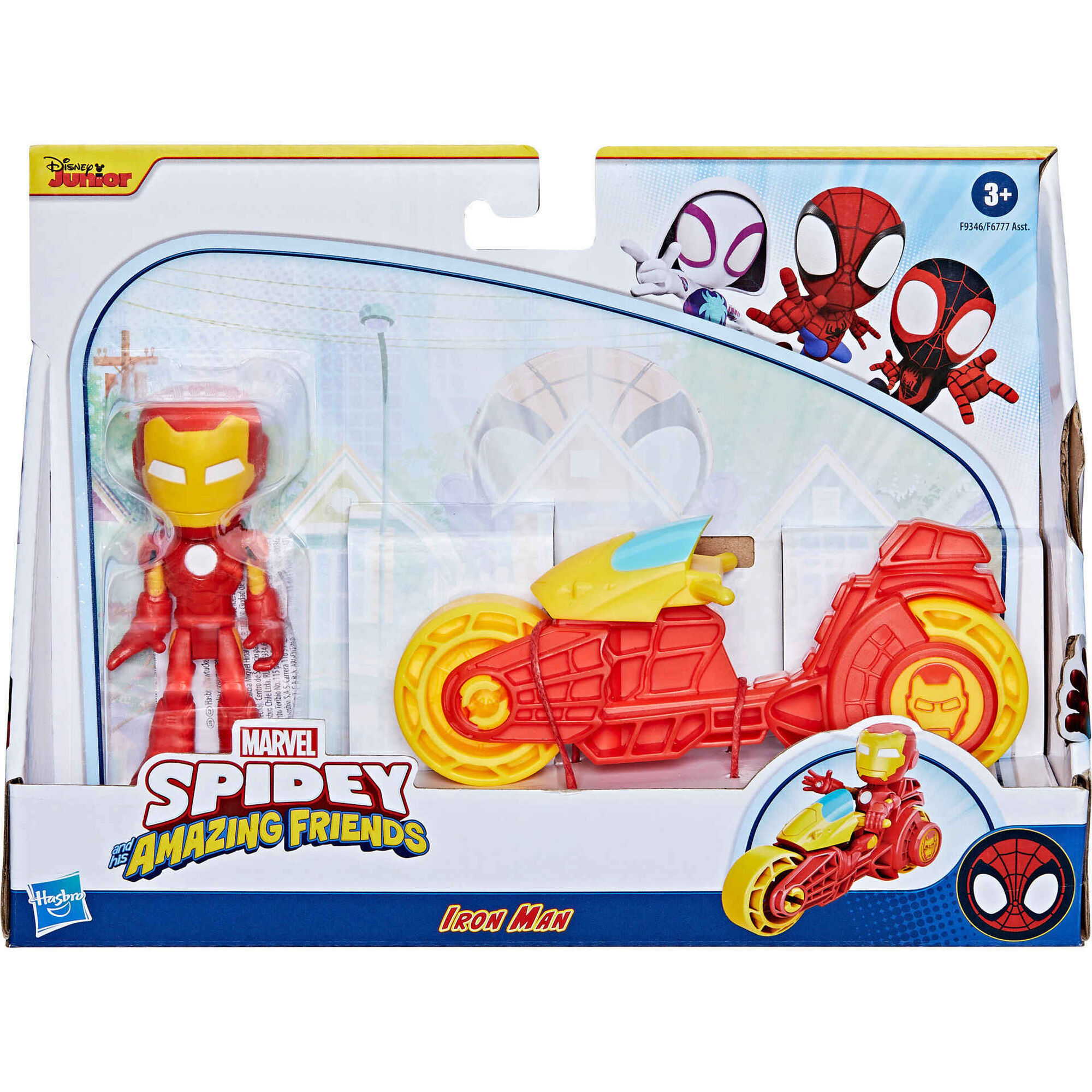 Marvel - Figura com Moto Spidey (v&aacute;rios modelos)