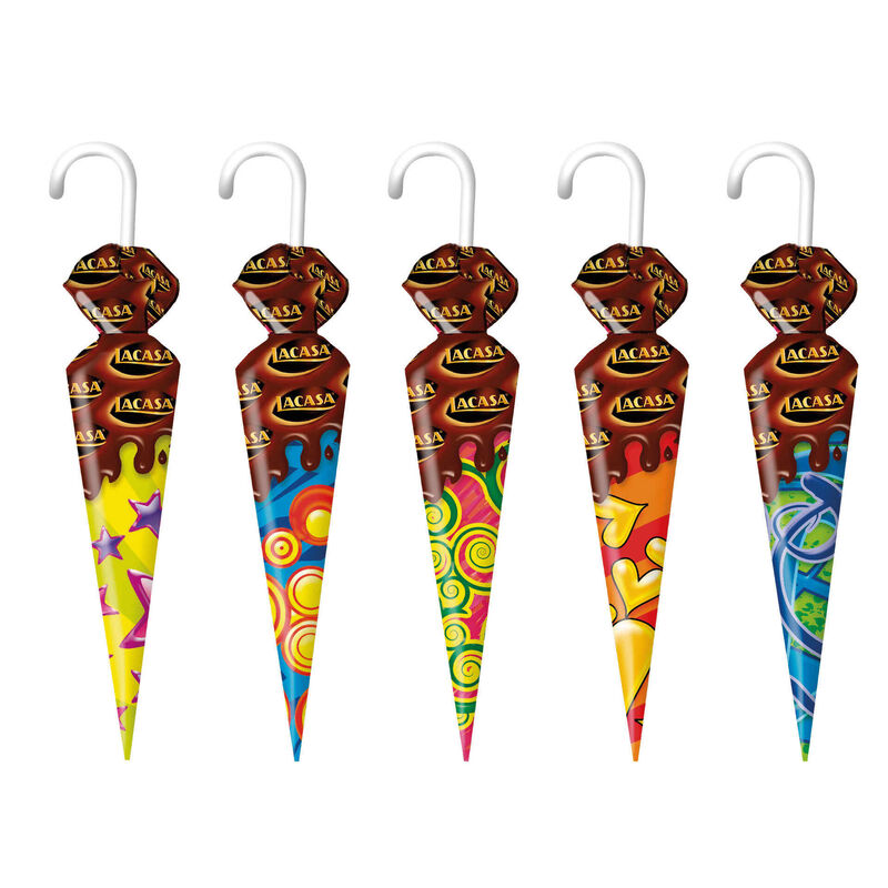 Sombrinhas de Chocolate Mauri