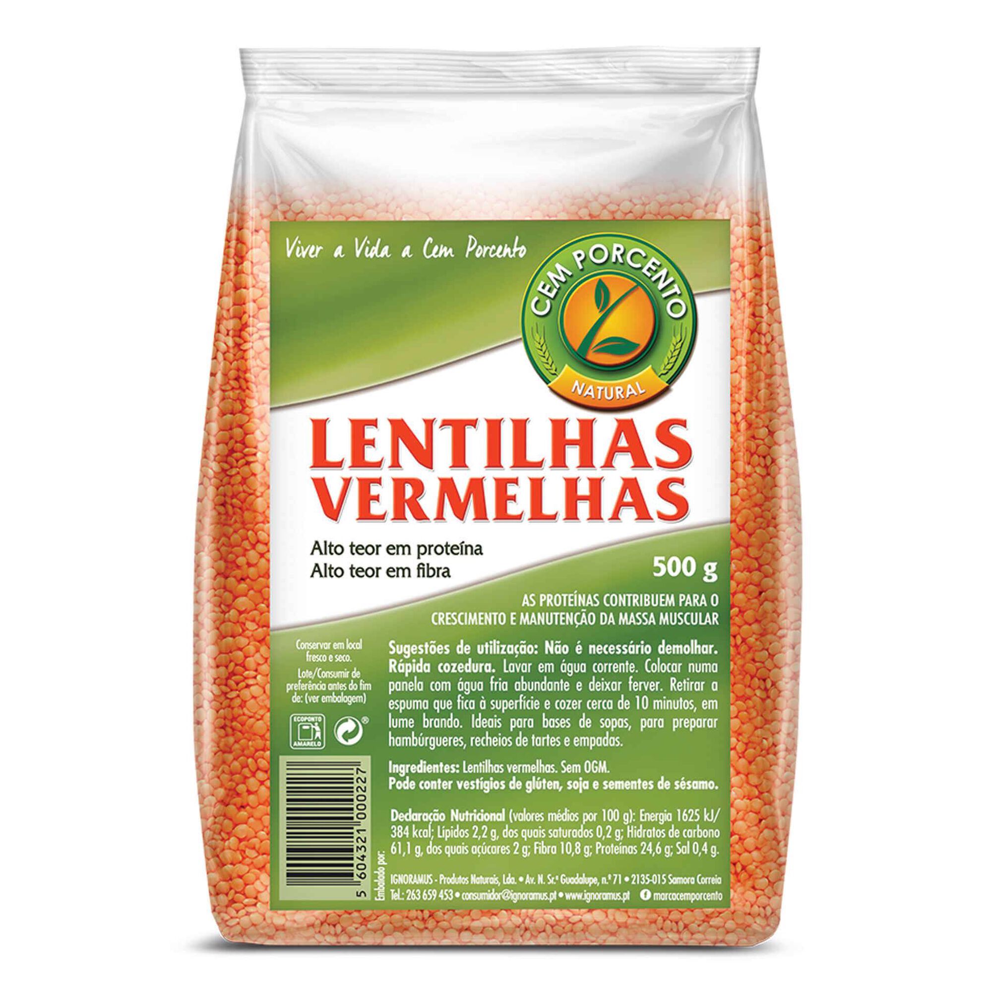 Lentilhas Vermelhas Lentilhas Vermelhas