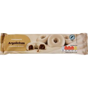 Bolachas Cobertura Chocolate Branco Argolinhas Continente