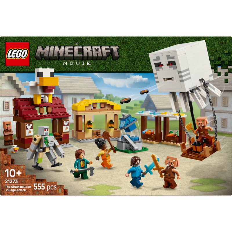 LEGO Minecraft - O Ataque à Aldeia do Balão Ghast - 21273
