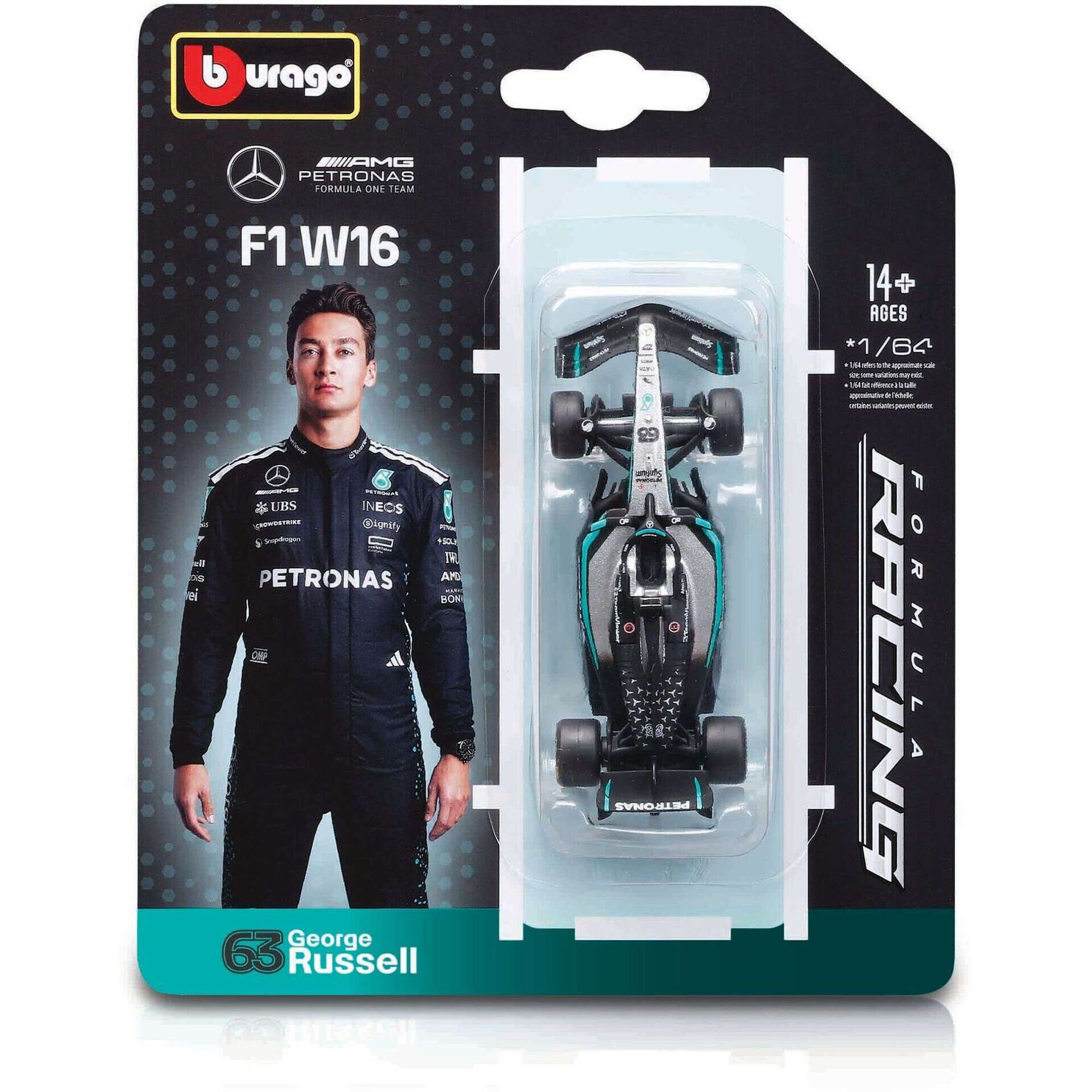 Bburago - Carro F1 1:64 (v&aacute;rios modelos)