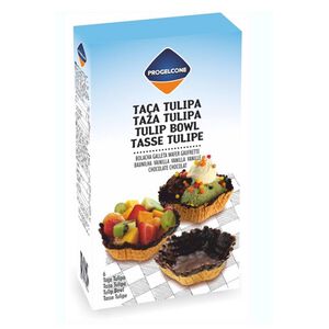 Tulipas Cobertura Chololate Progelcone