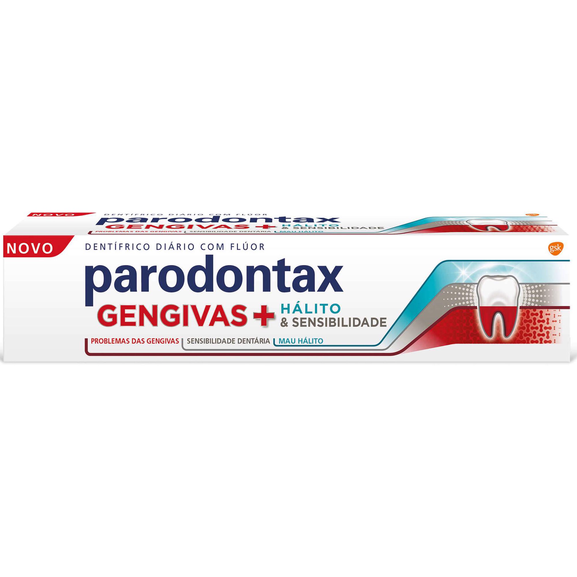 Pasta de Dentes Gengivas + Sensibilidade + Hálito