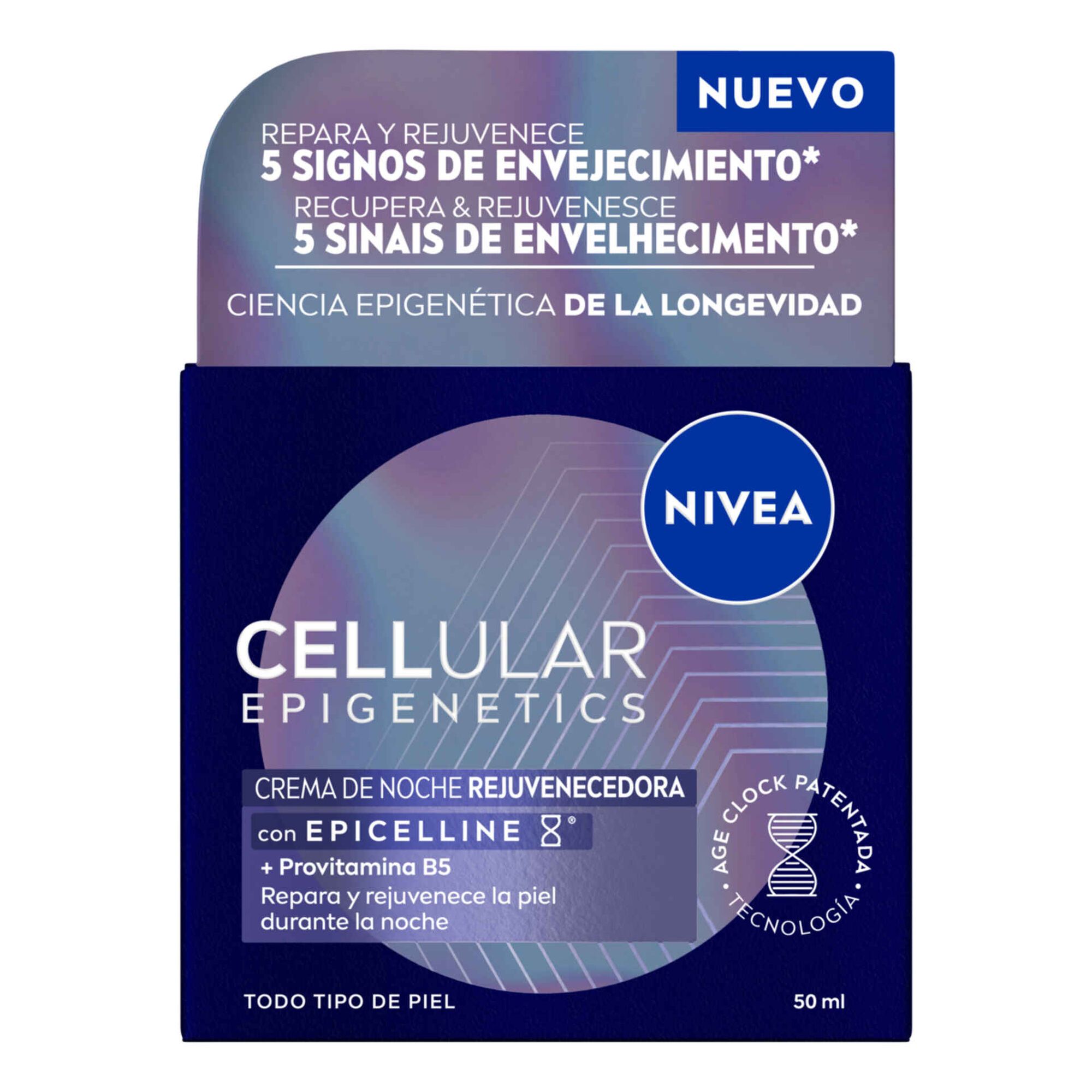 Creme de Rosto Noite Epigenetic Nivea