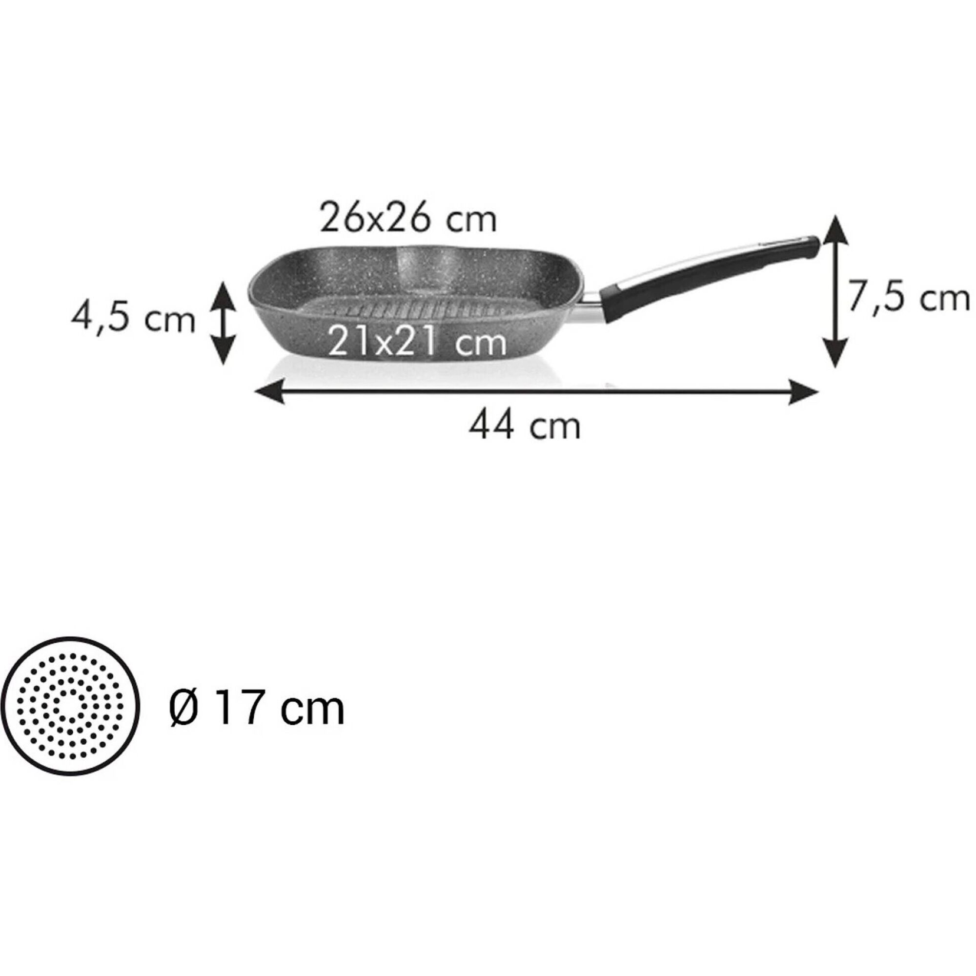 Grelhador I-Premium Stone Tescoma