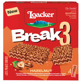 Bolachas Wafers com Recheio de Avelã Bolachas Wafers com Recheio de Avelã