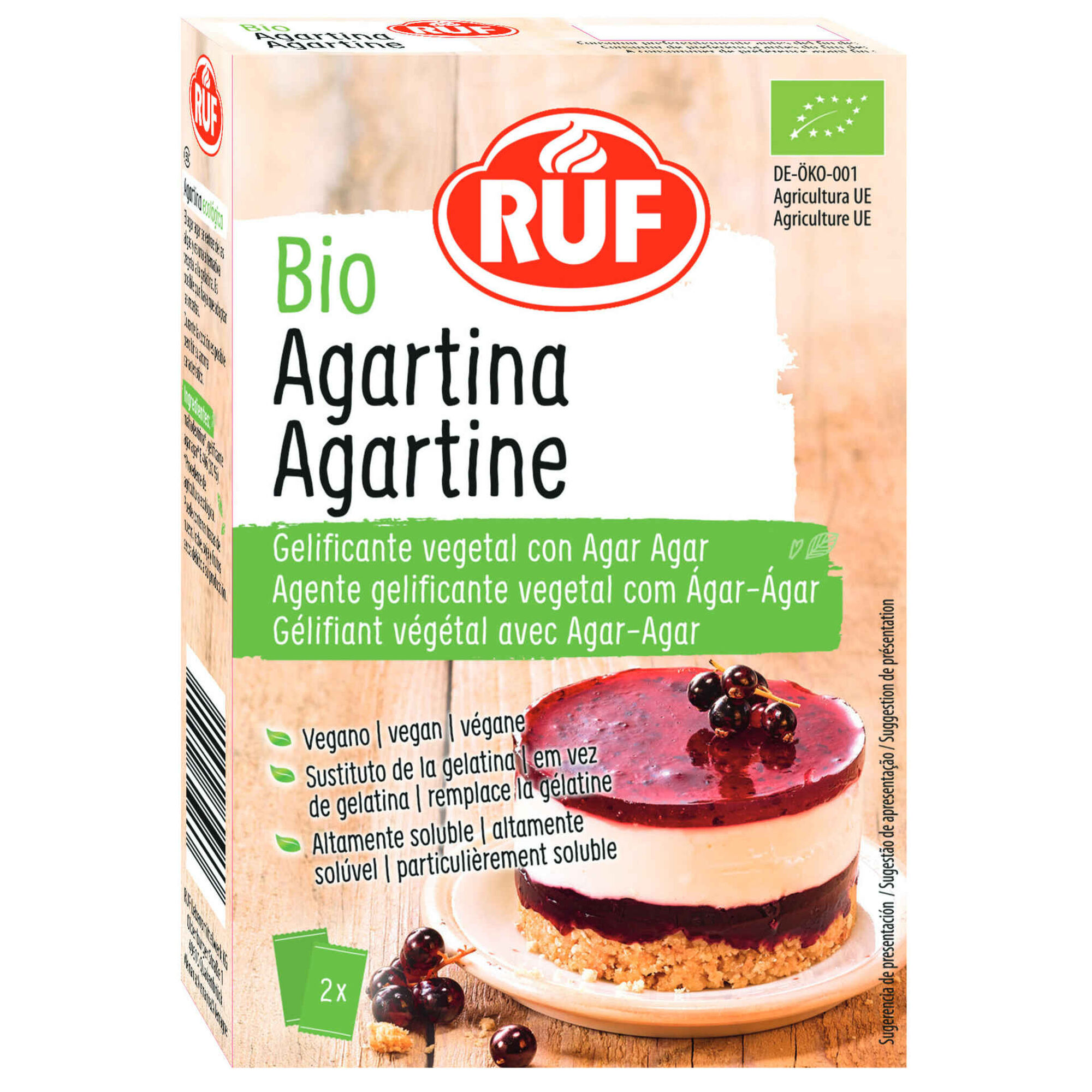 Gelificante Ágar Orgânico