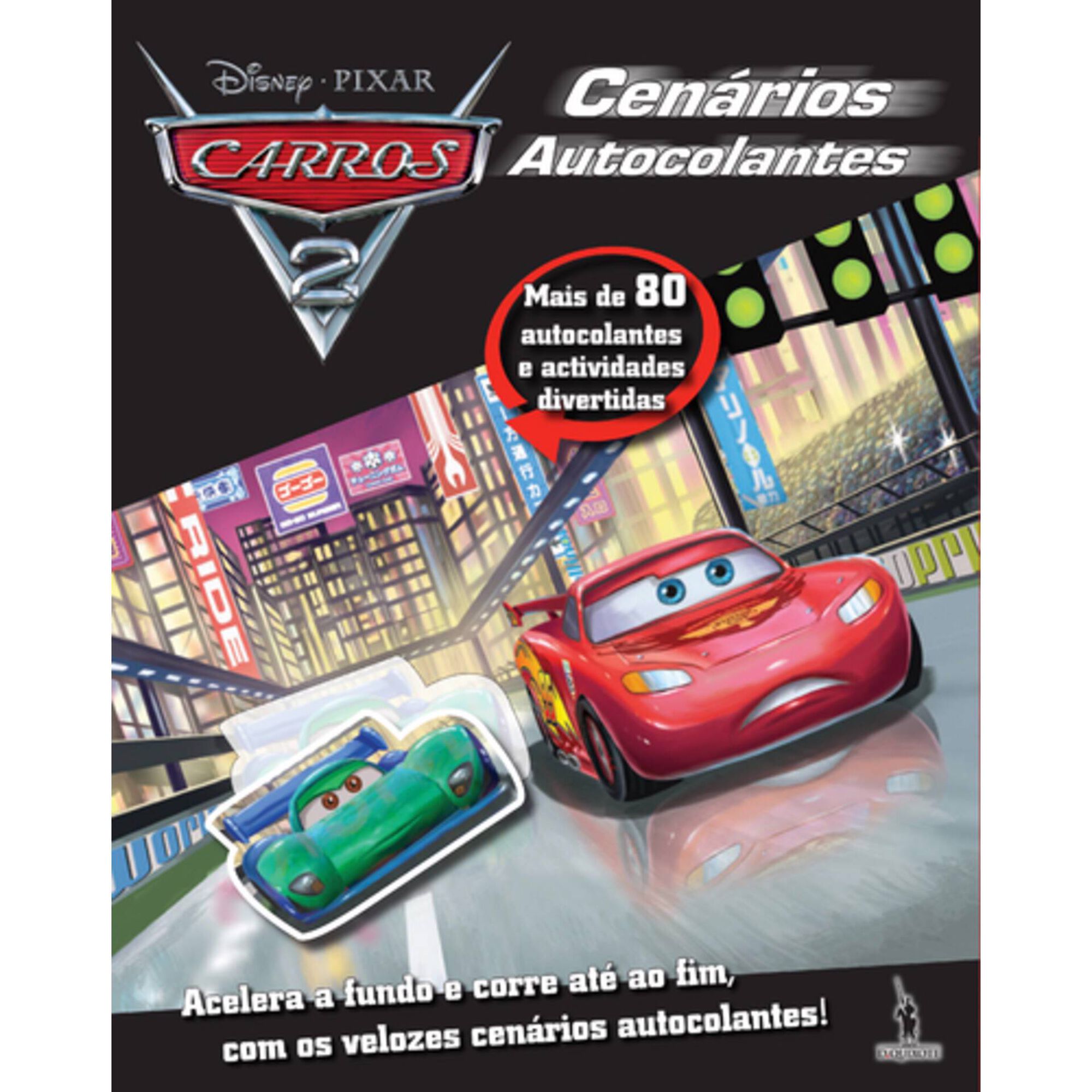 Carros 2 - Cen&aacute;rios Autocolantes de Walt Disney