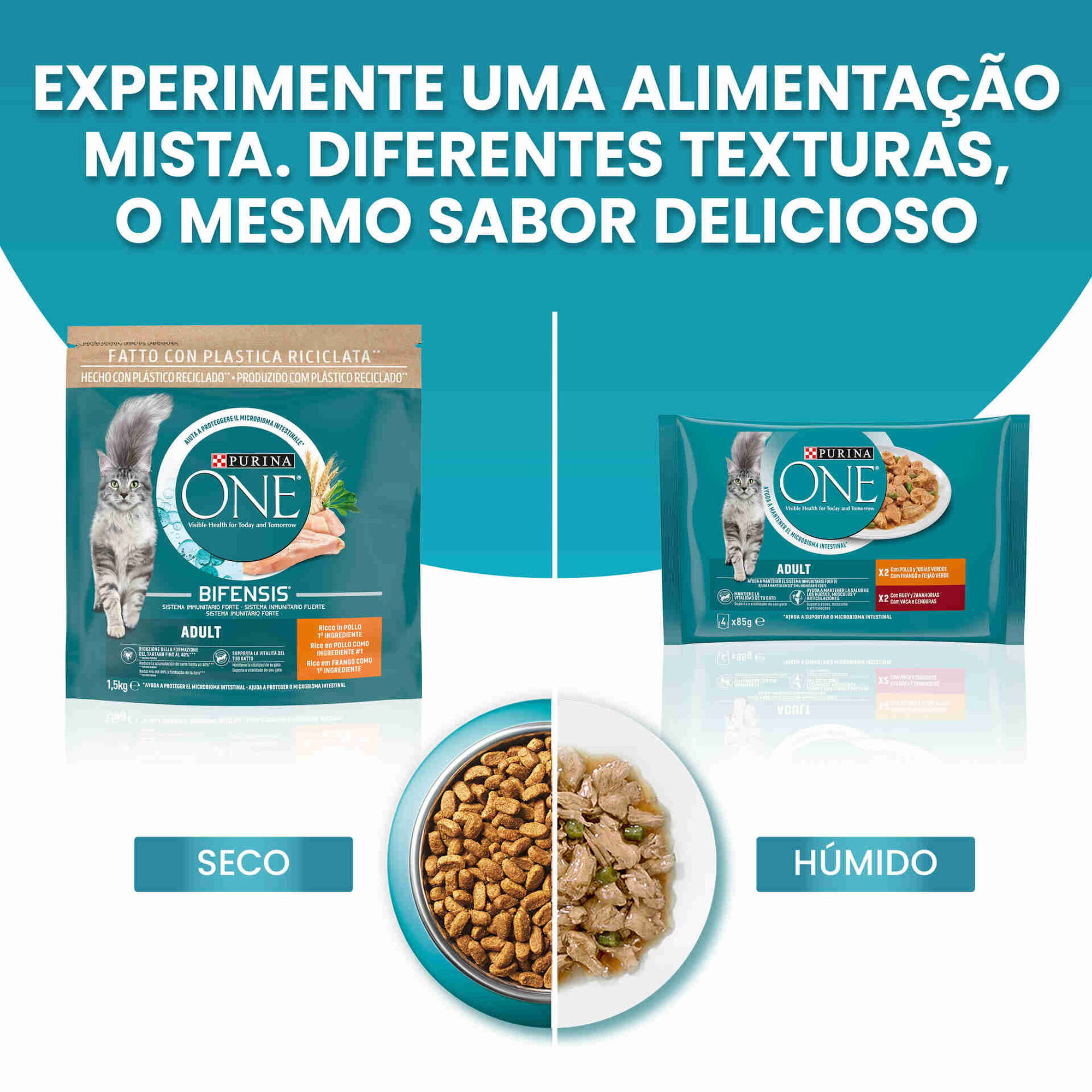 Ração para Gato Adulto Frango