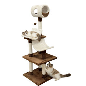 Arranhador para Gato 138cm Bege Lupi Linx