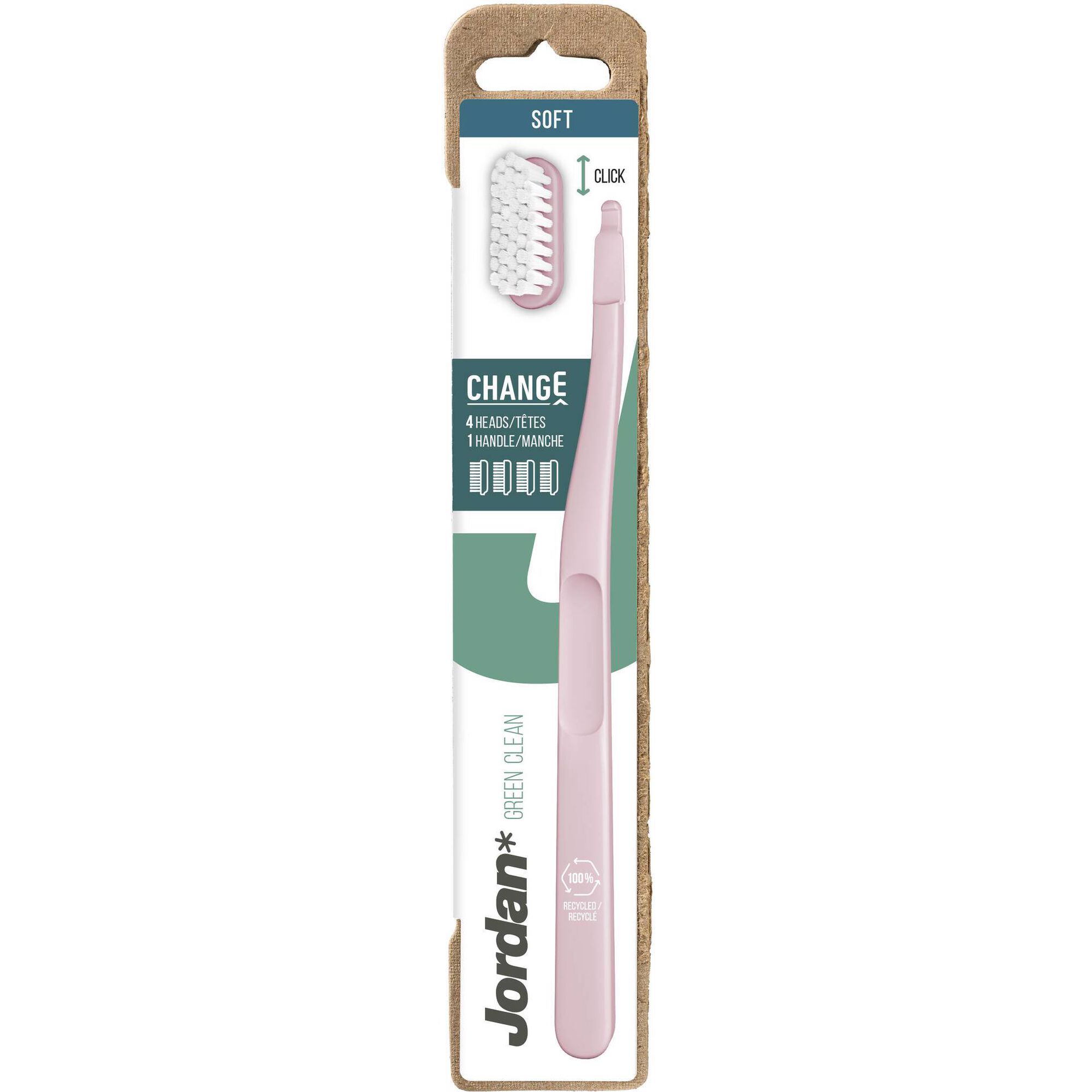 Escova de Dentes e 4 Recargas Green Change Suave