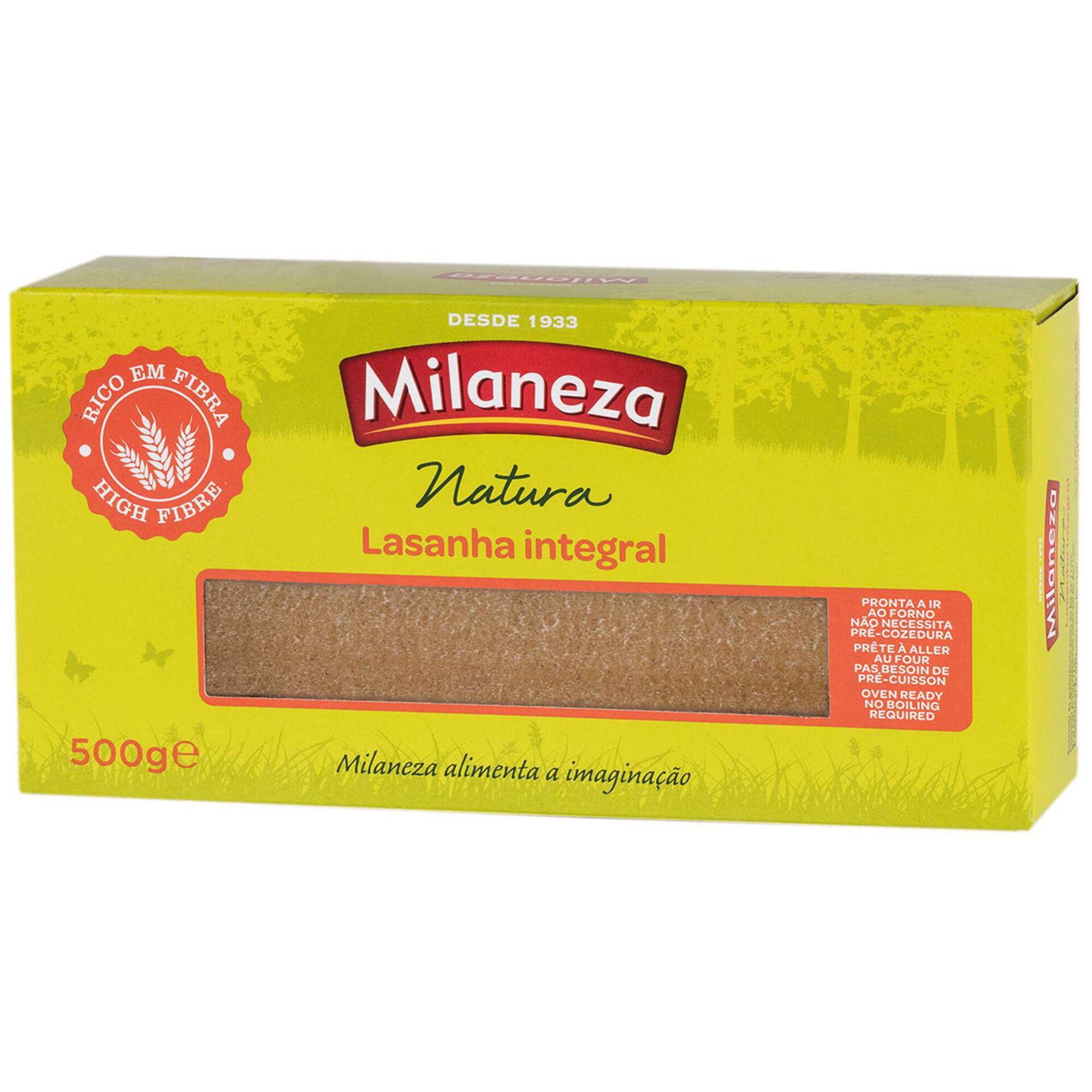 Massa Lasanha Integral Massa Lasanha Integral