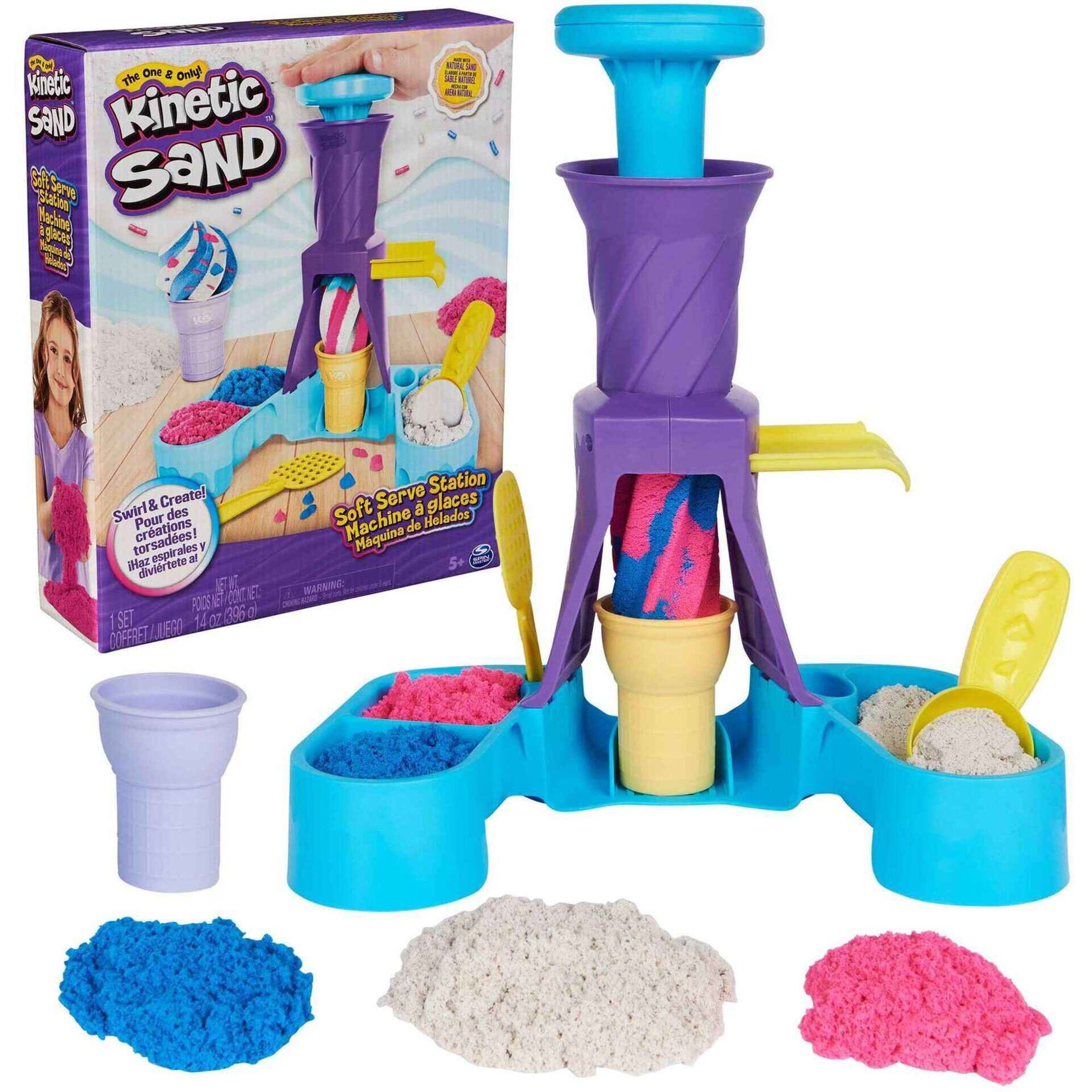 Kinetic Sand - M&aacute;quina de Gelados