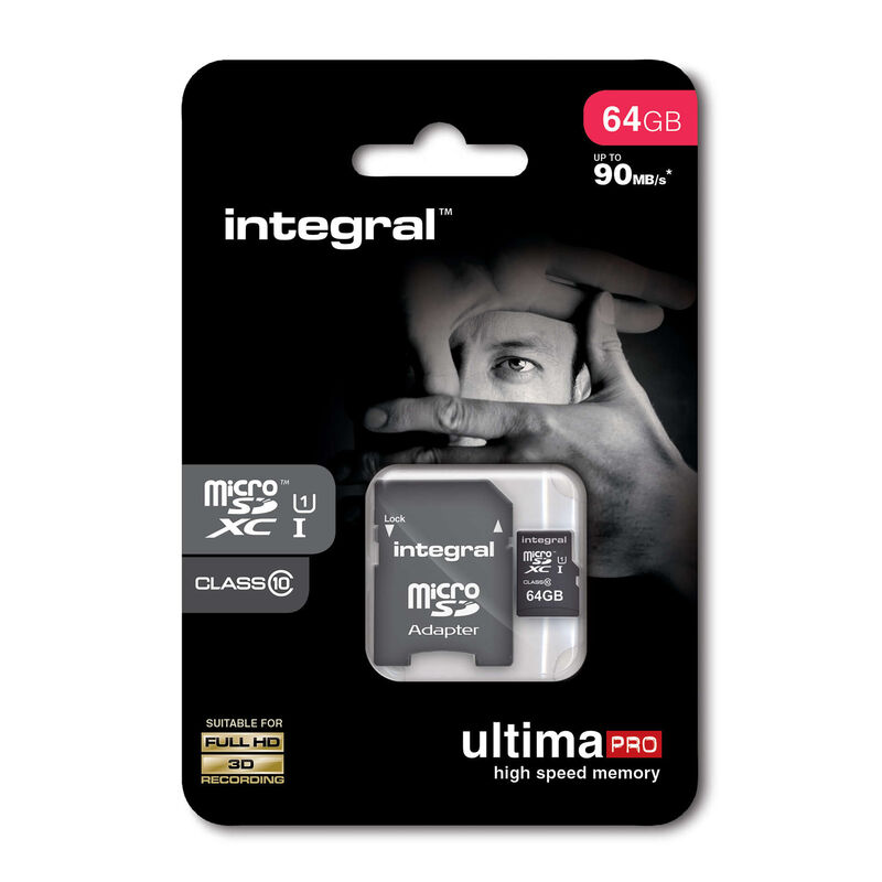 Cartão Micro SD 64GB Integral