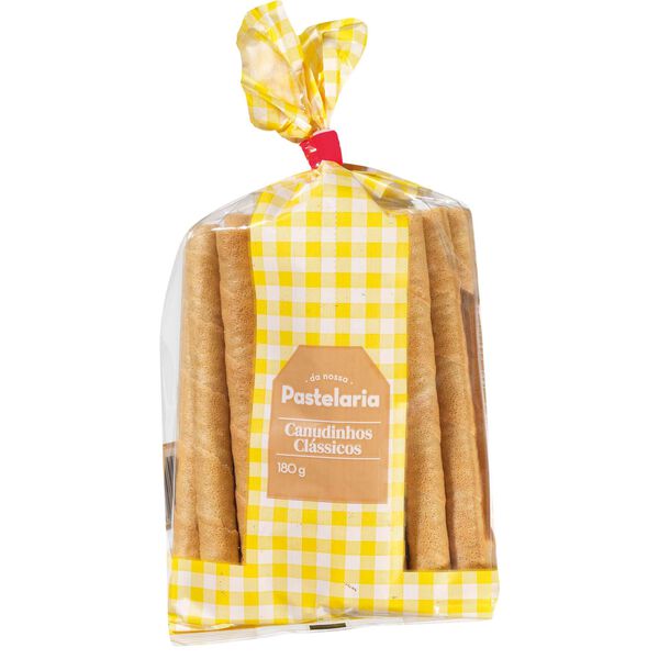 Canudinhos Clássicos Da Nossa Pastelaria