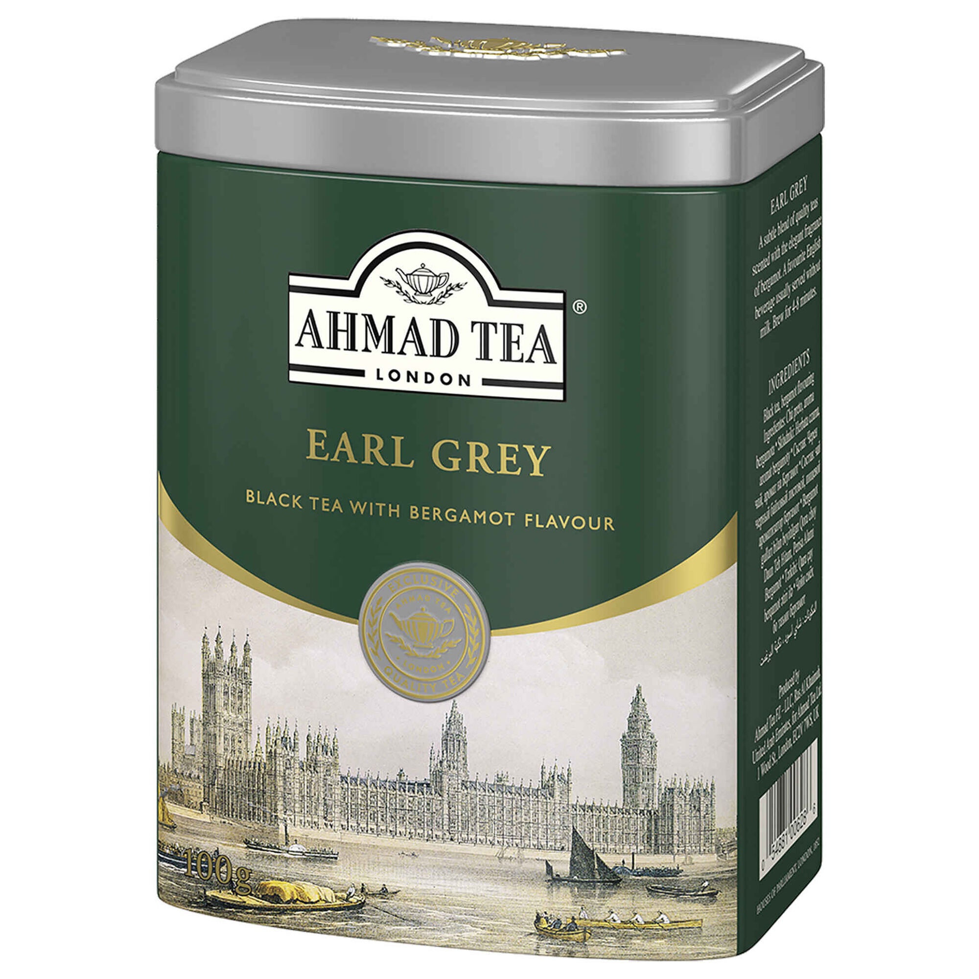 Chá Earl Grey Lata