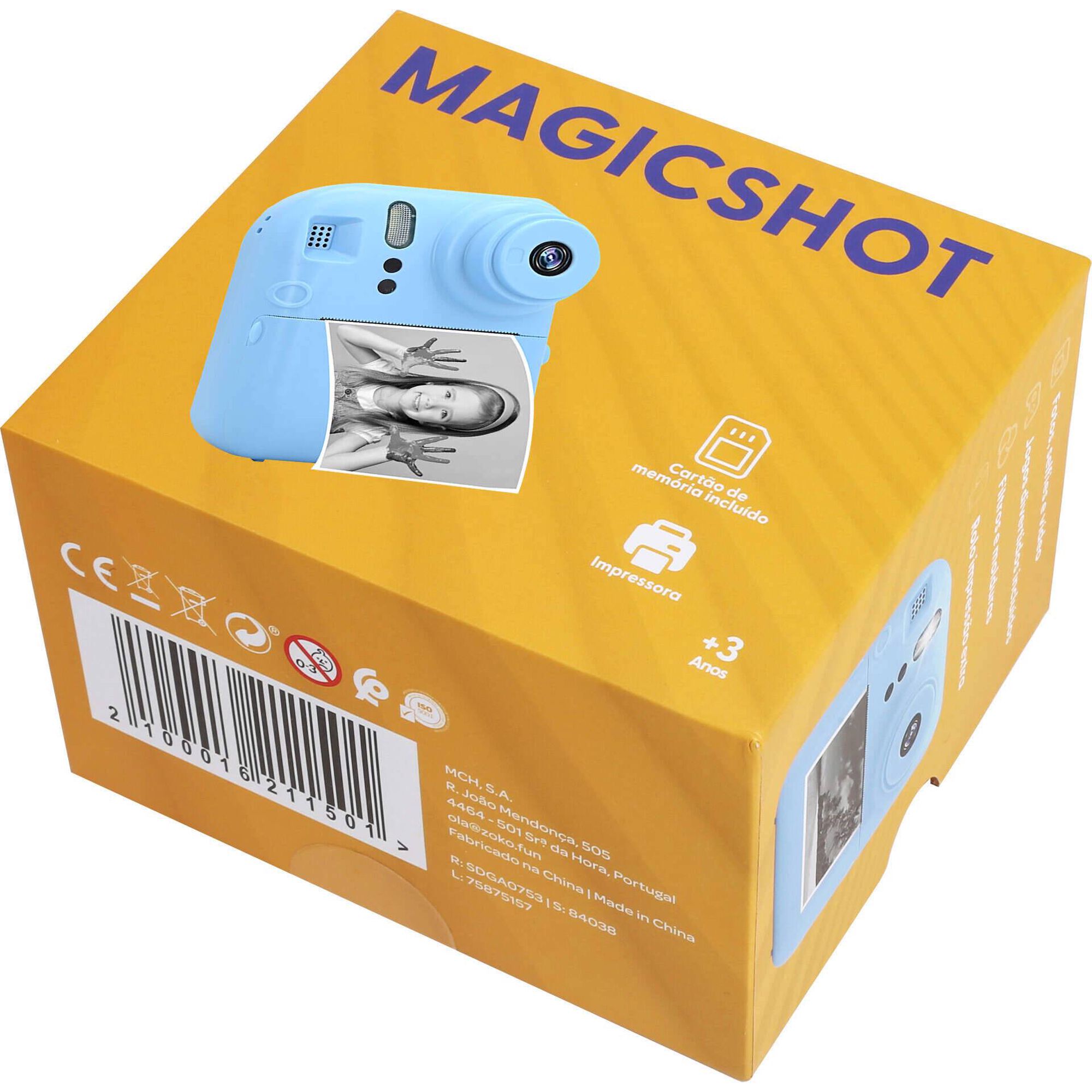Kid Tech - C&acirc;mara Digital com Impressora