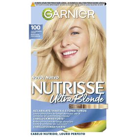 Coloração Permanente Nutrisse Ultra Blonde Louro Muito Claro Natural 100