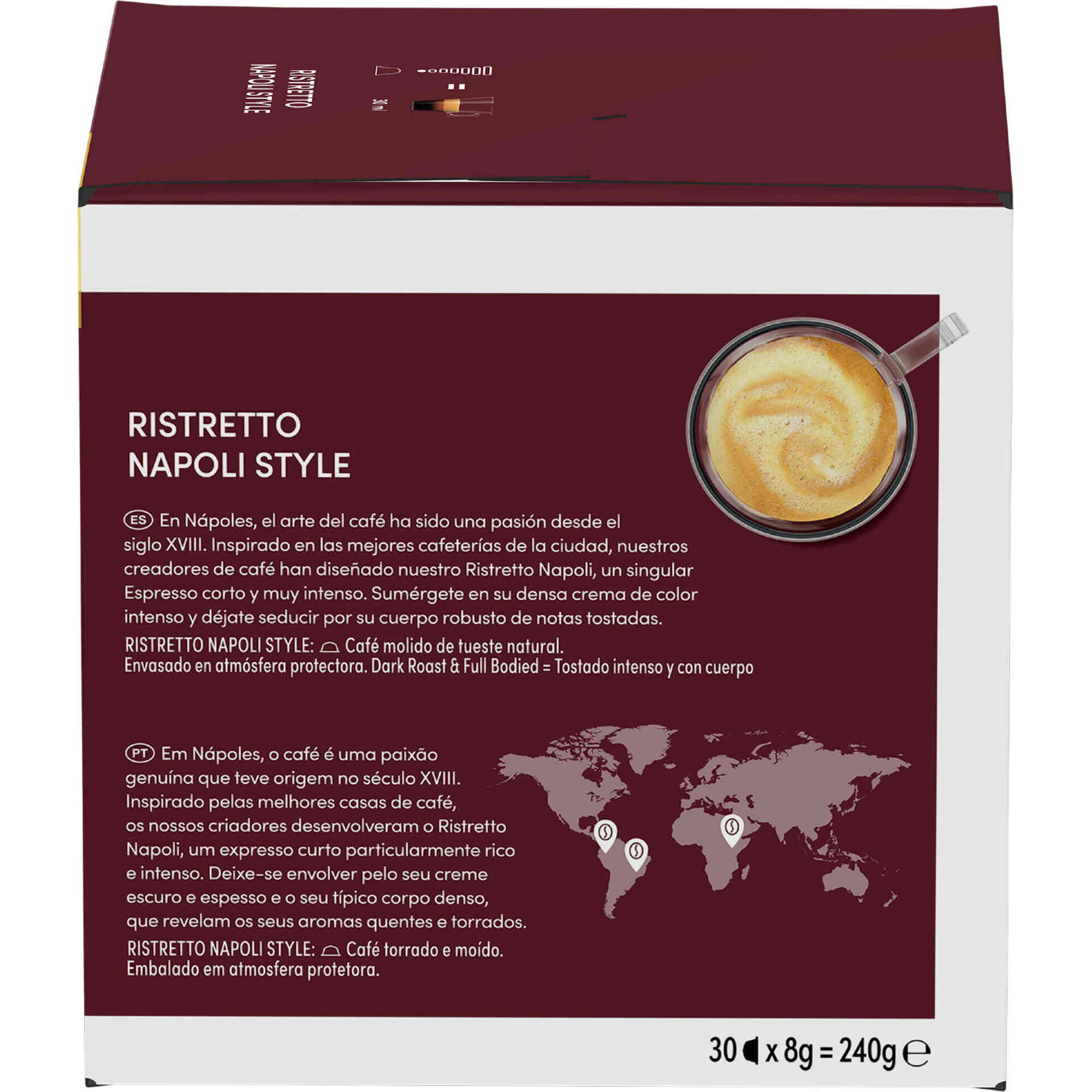 Cápsulas de Café Ristretto Napoli Int 13 Cápsulas de Café Ristretto Napoli Int 13