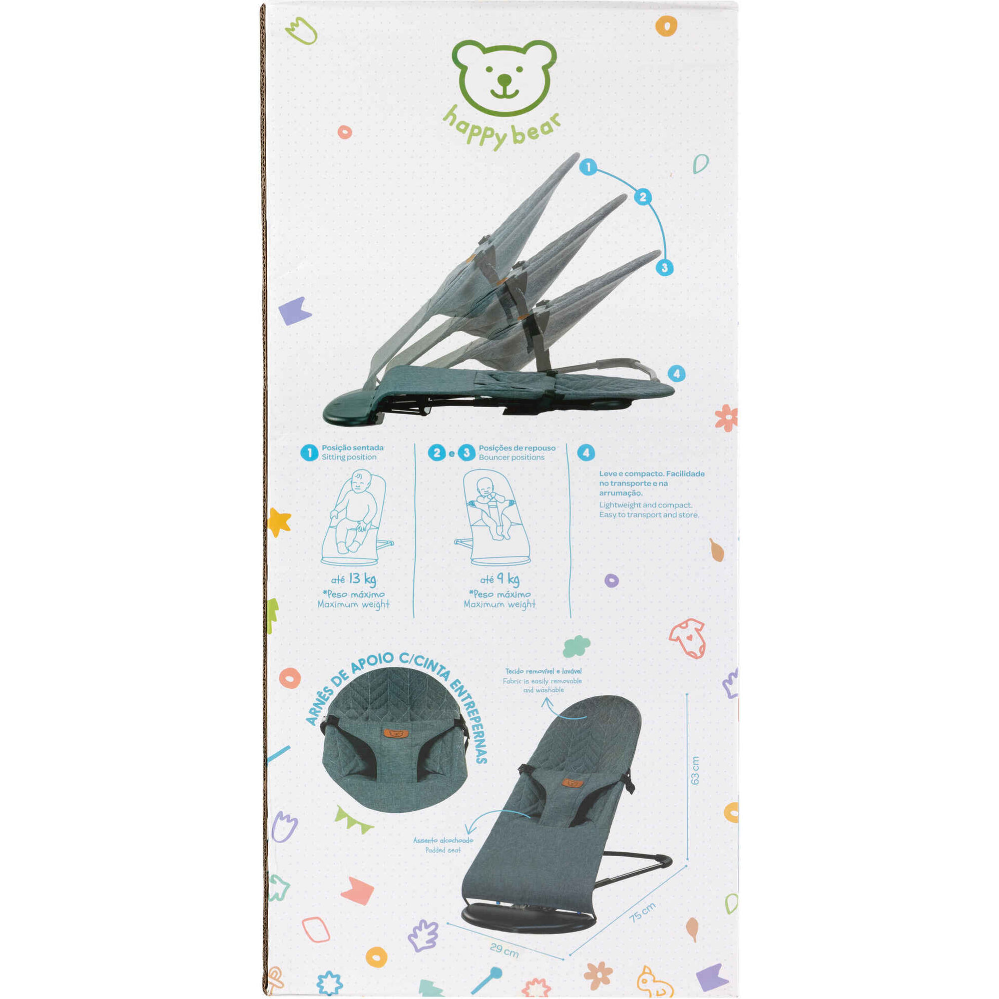 Cadeira de Repouso Cinza Hamaca