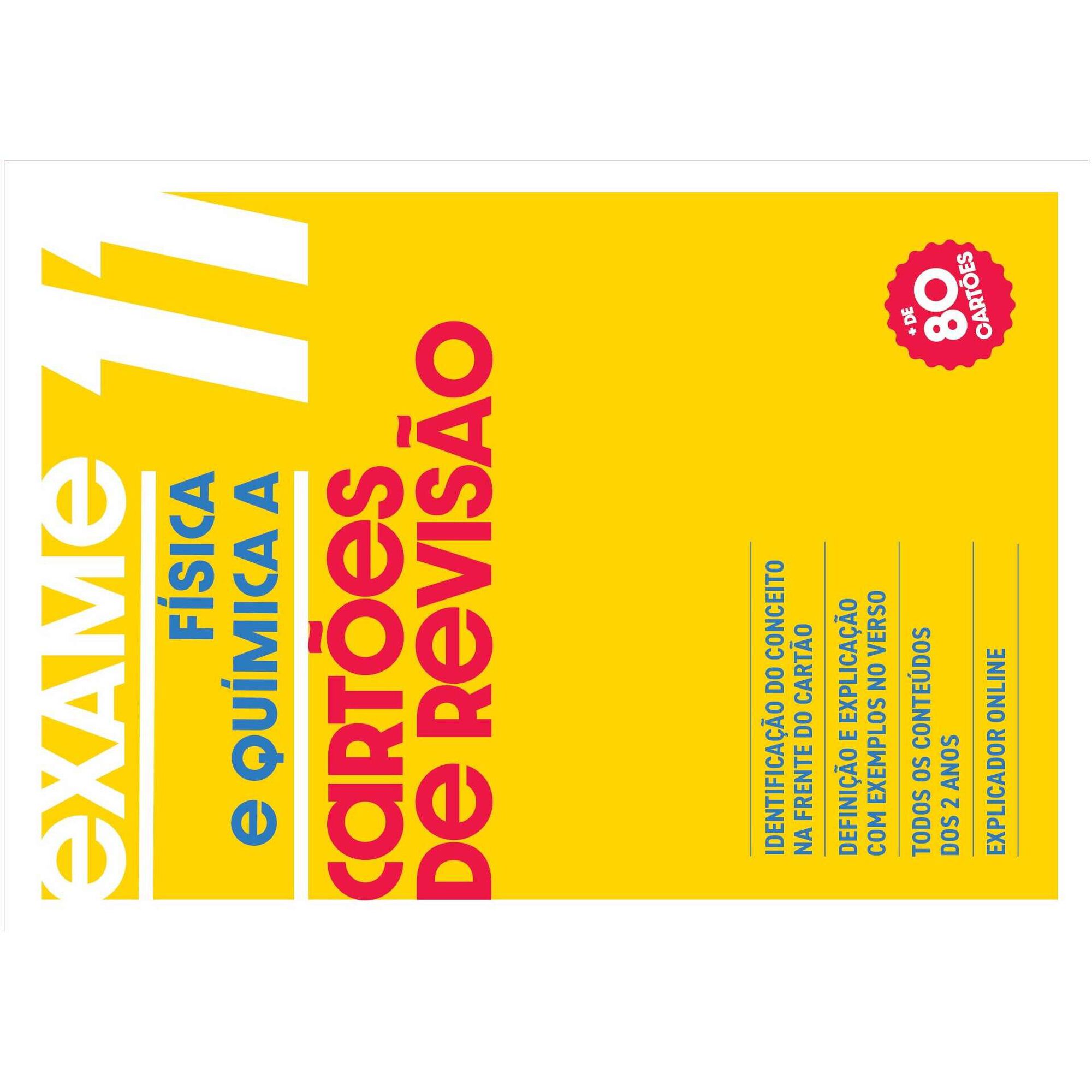 Cartões de Revisão - Livro Física e Química A - 11º Ano