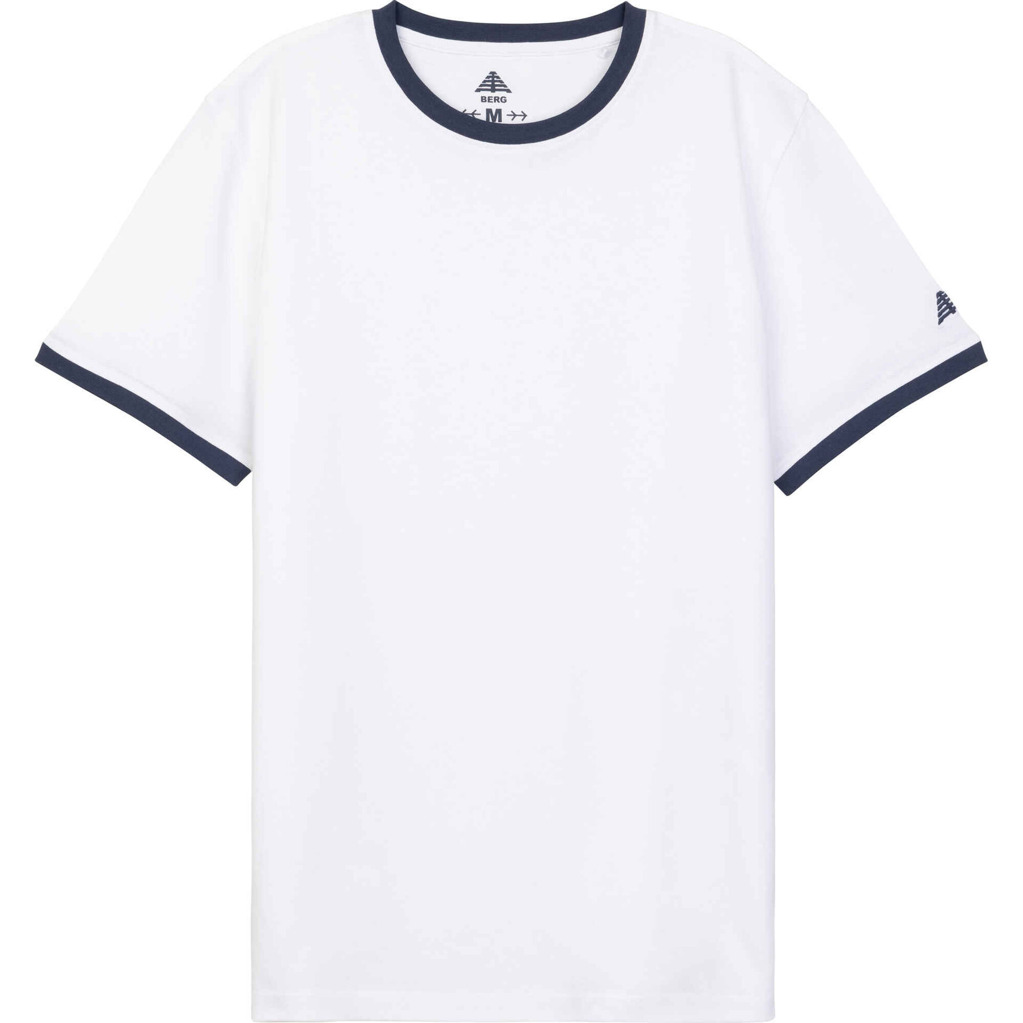 T-Shirt Piping Summer 25 Homem Branco e Azul S