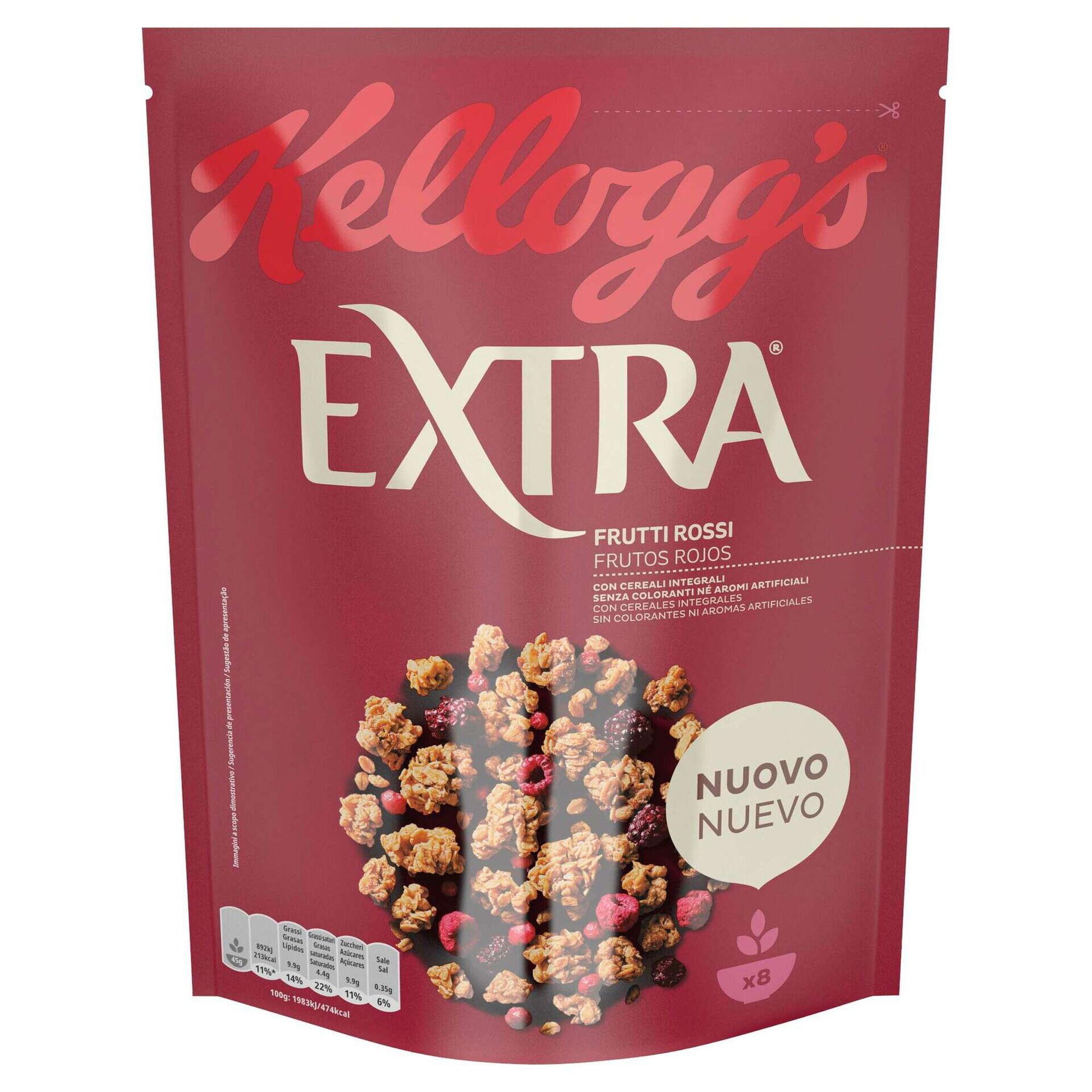 Muesli Frutos Vermelhos Extra Muesli Frutos Vermelhos Extra