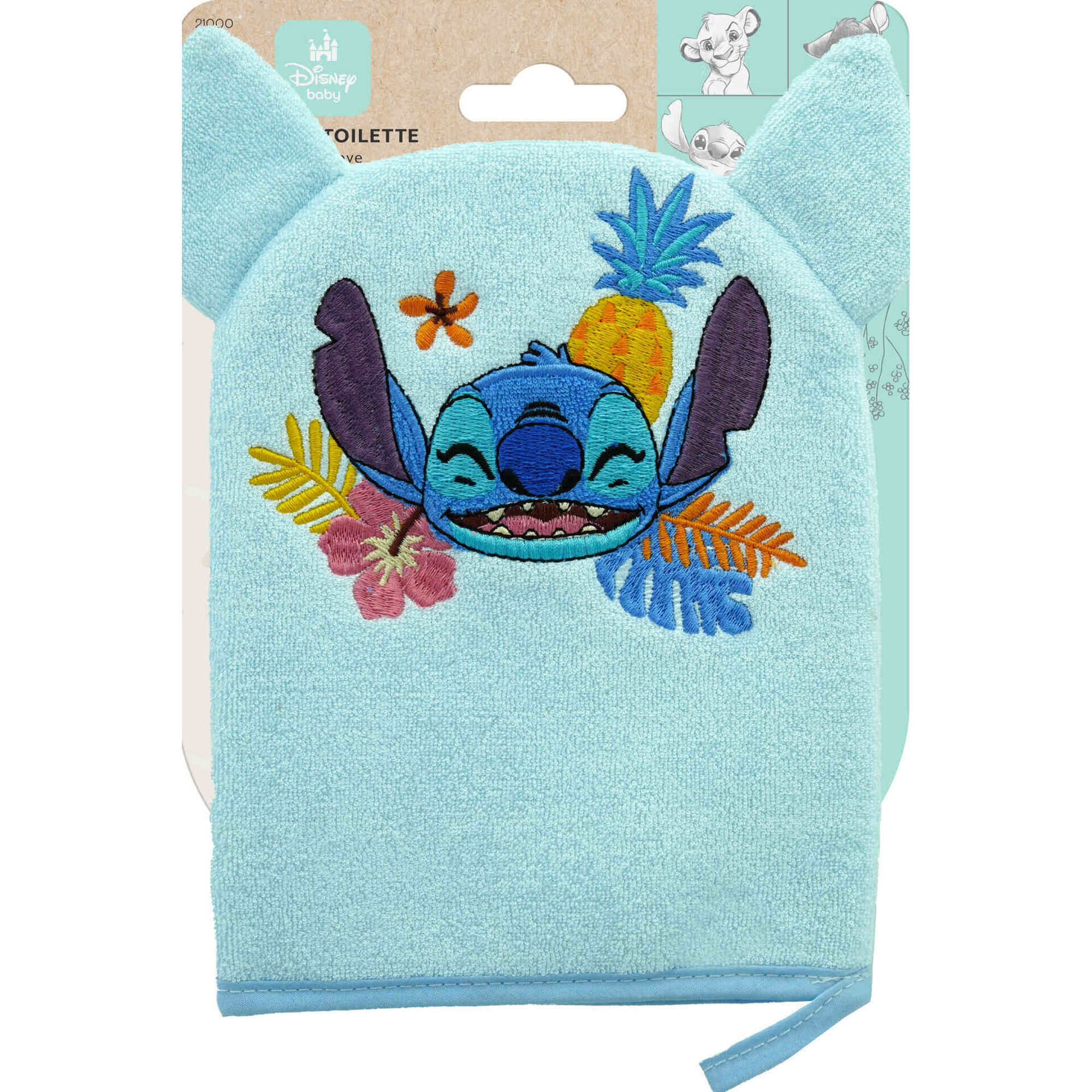 Luva de Banho Stitch Abc