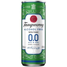 Cocktail Tanqueray Alcohol Free &Tonic