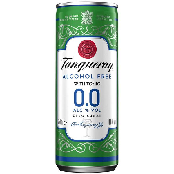 Tanqueray Cocktail Alcohol Free &Tonic