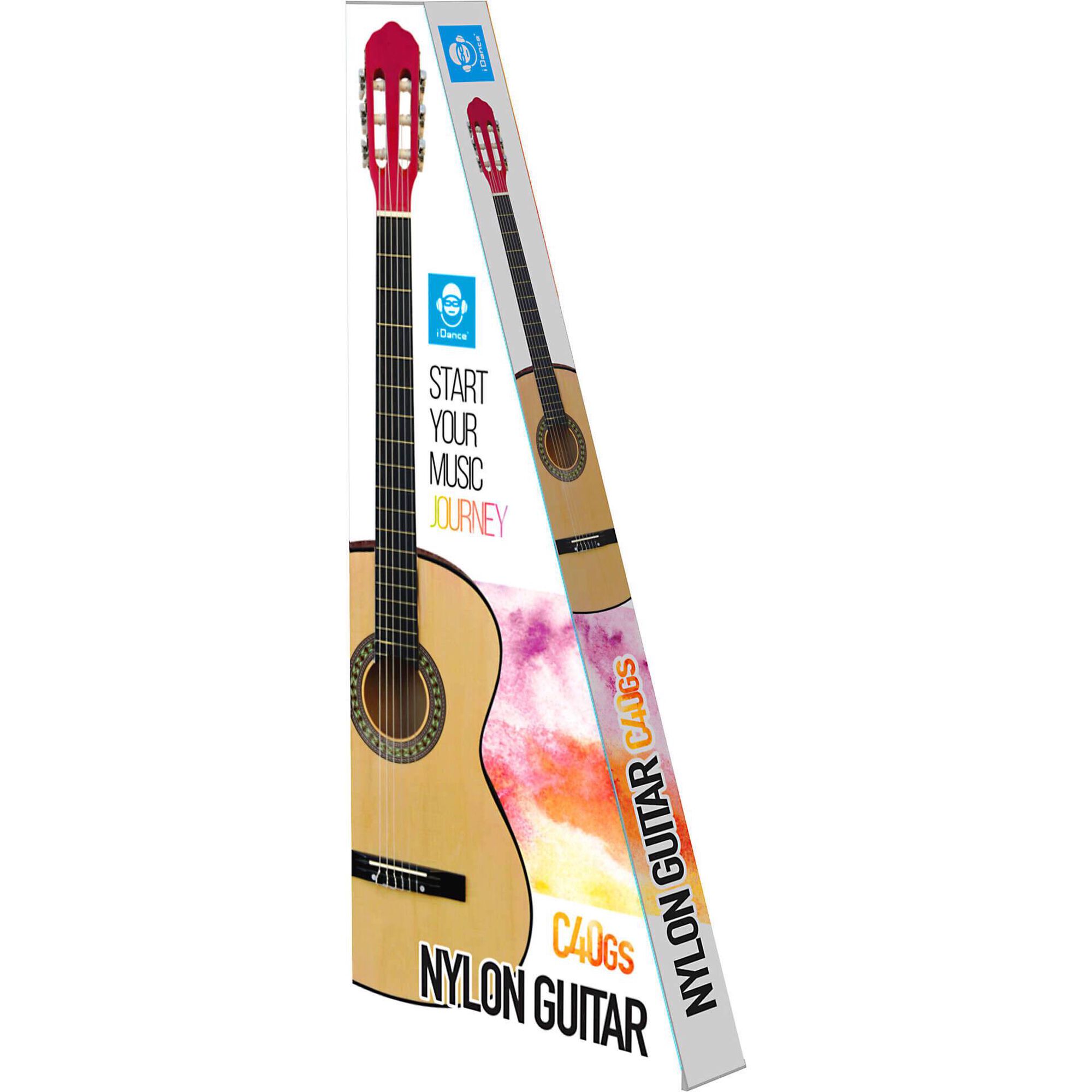 iDance - Guitarra de Nylon 39" para Iniciantes