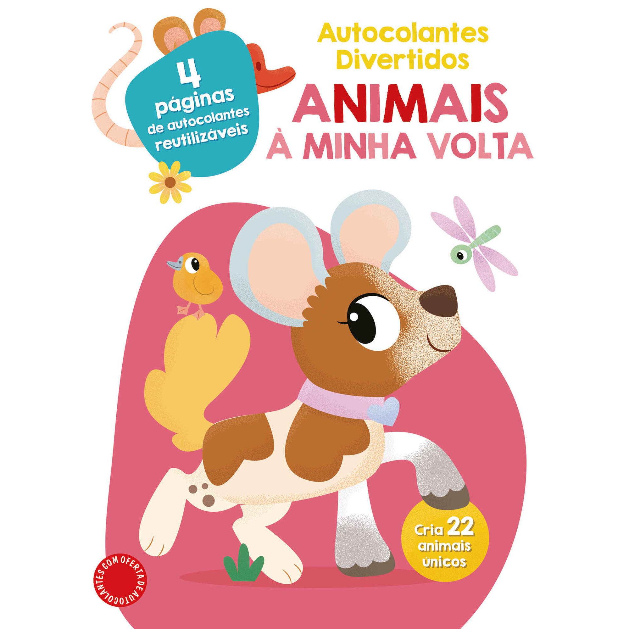 Autocolantes Divertidos - Animais &agrave; Minha Volta