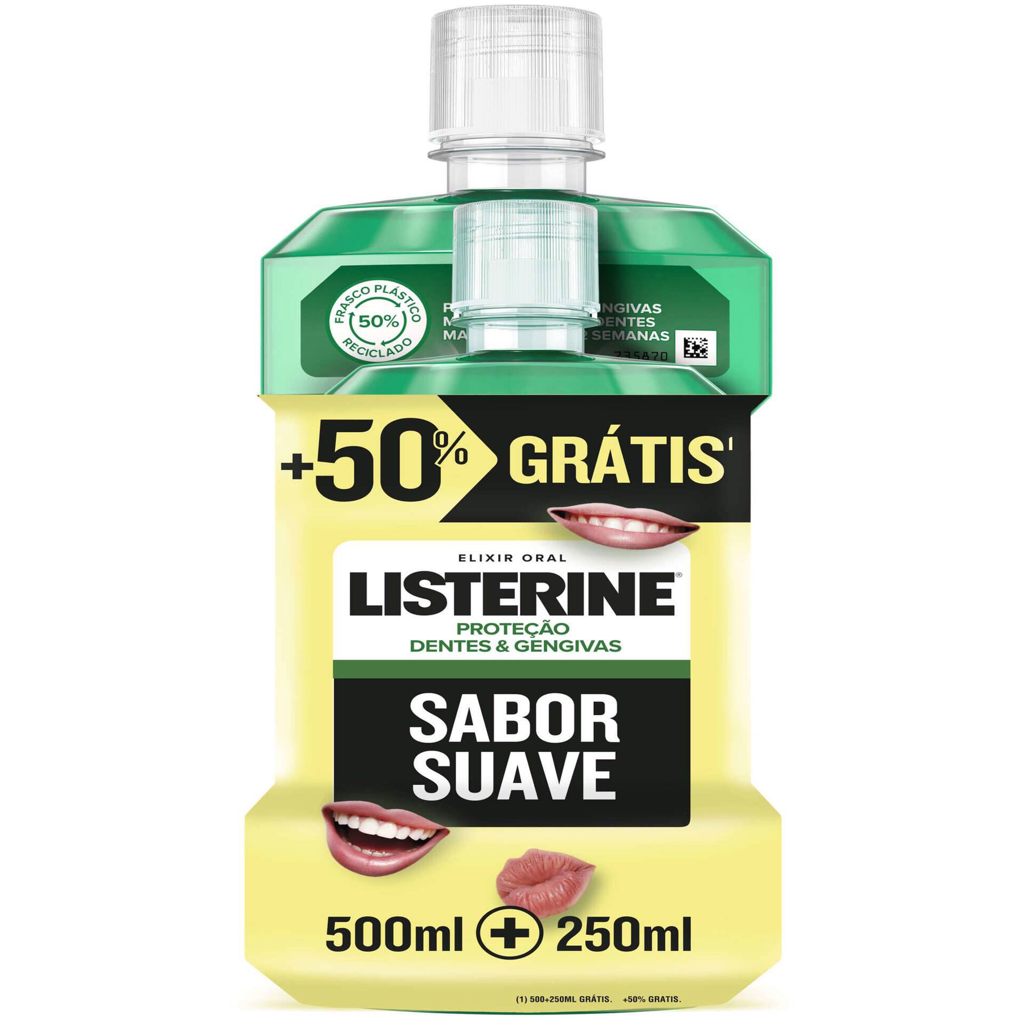 Elixir Bucal Suave Dentes&Gengivas Listerine