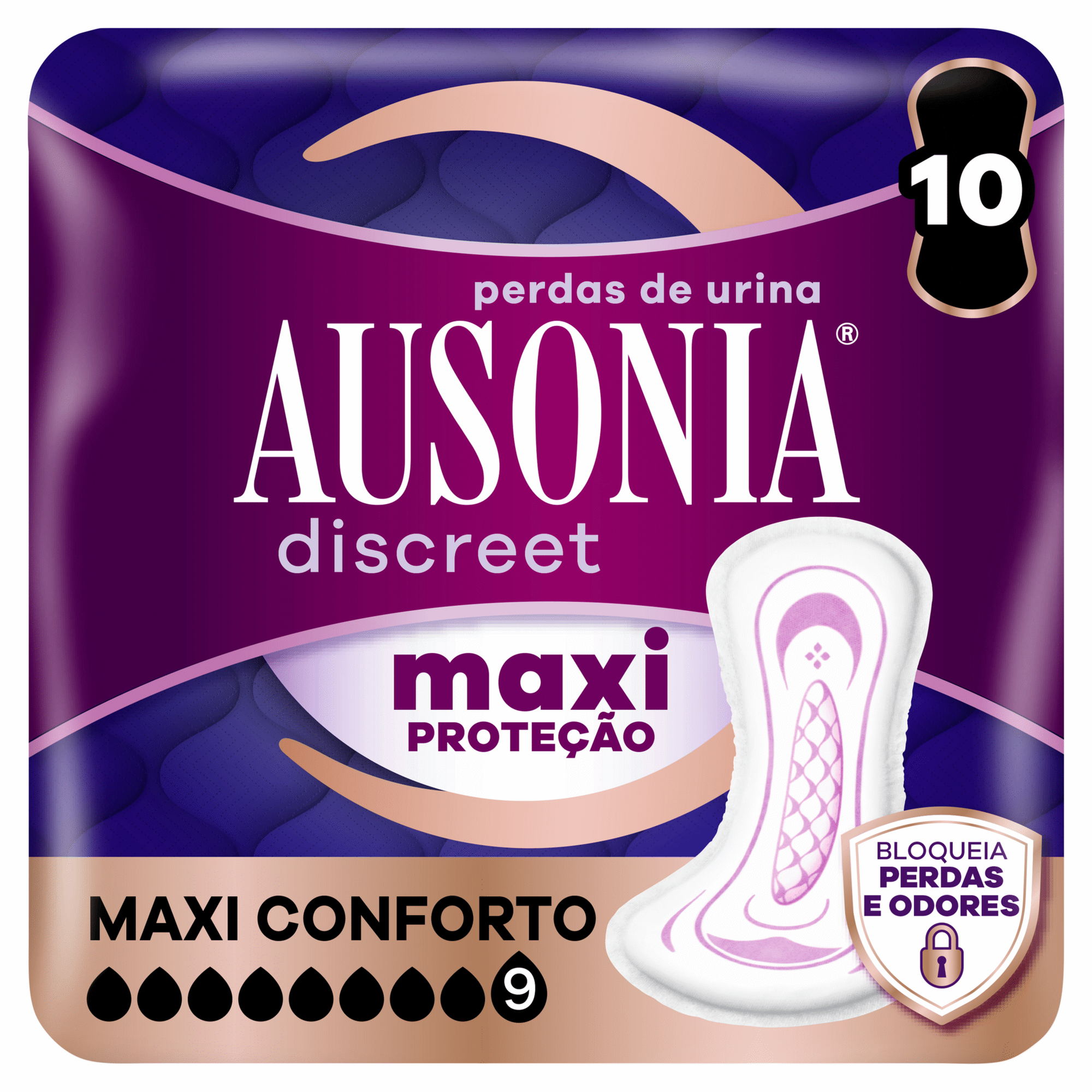Pensos Incontin&ecirc;ncia Maxi Prote&ccedil;&atilde;o Ausonia Discreet