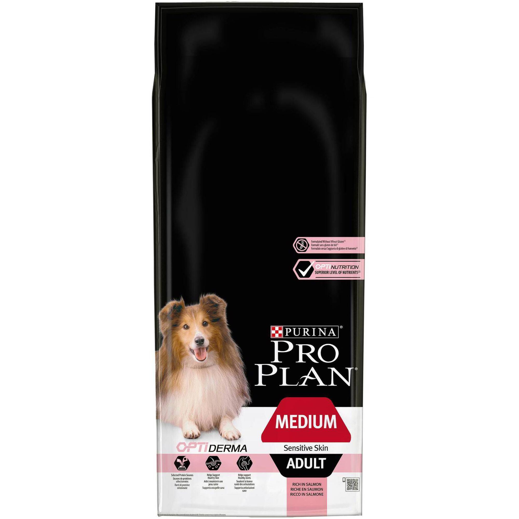 Ração para Cão Adulto Médio Pele Sensível Optiderma Ração para Cão Adulto Médio Pele Sensível Optiderma