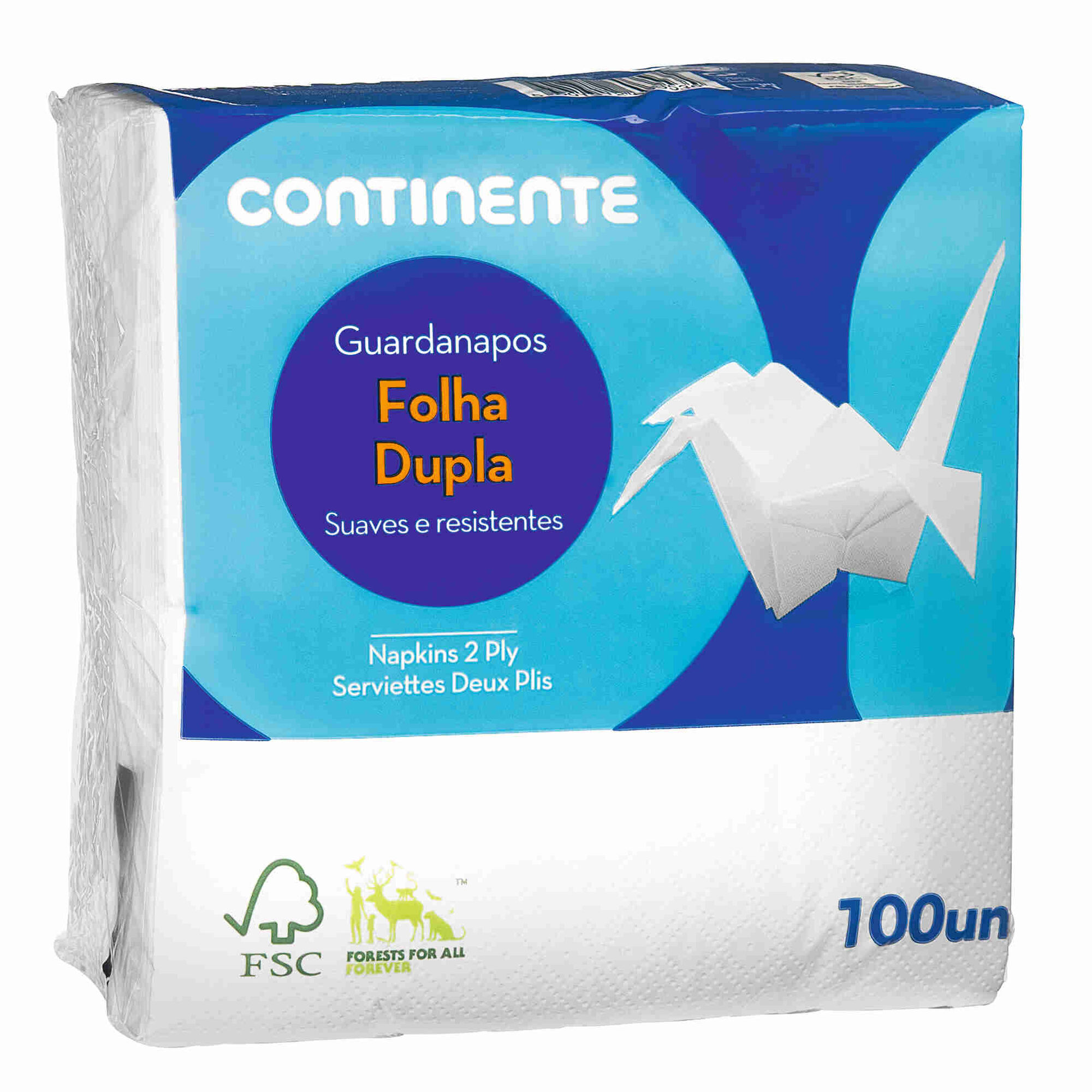 Guardanapos 2 folhas Continente