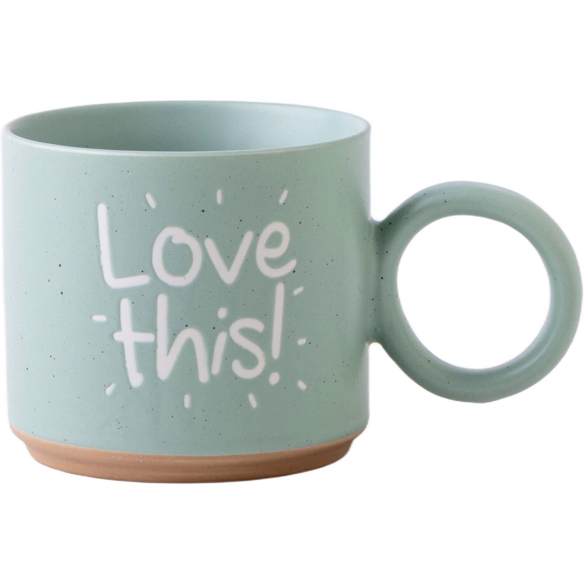 Caneca 490ml Verde Love This