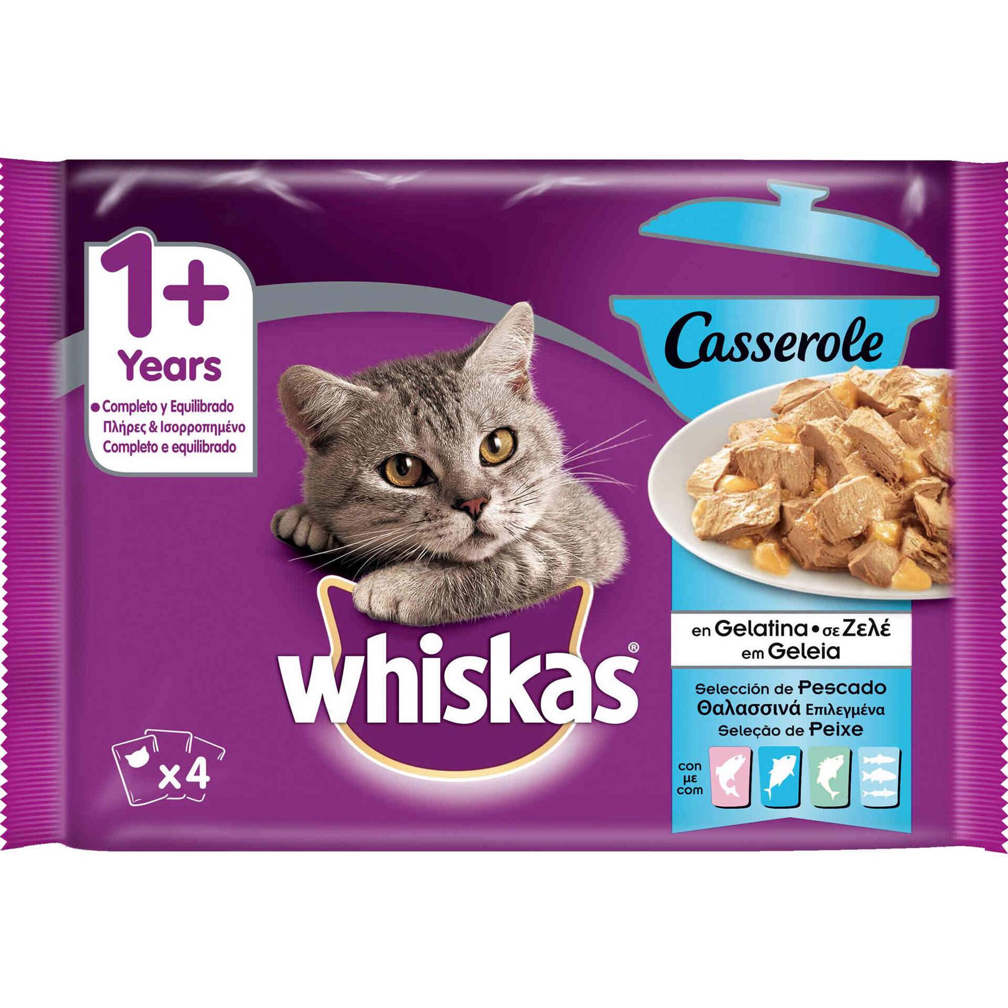 Comida Húmida para Gato Adulto Peixe Saquetas Comida Húmida para Gato Adulto Peixe Saquetas