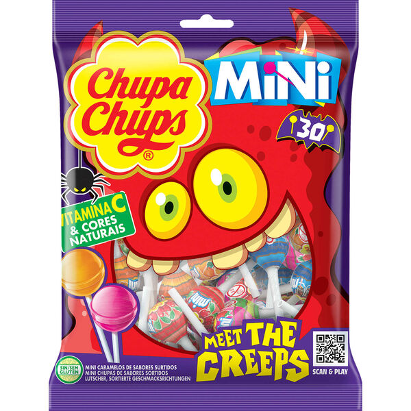 Chupas Mini Sortido sem Glúten Chupa Chups