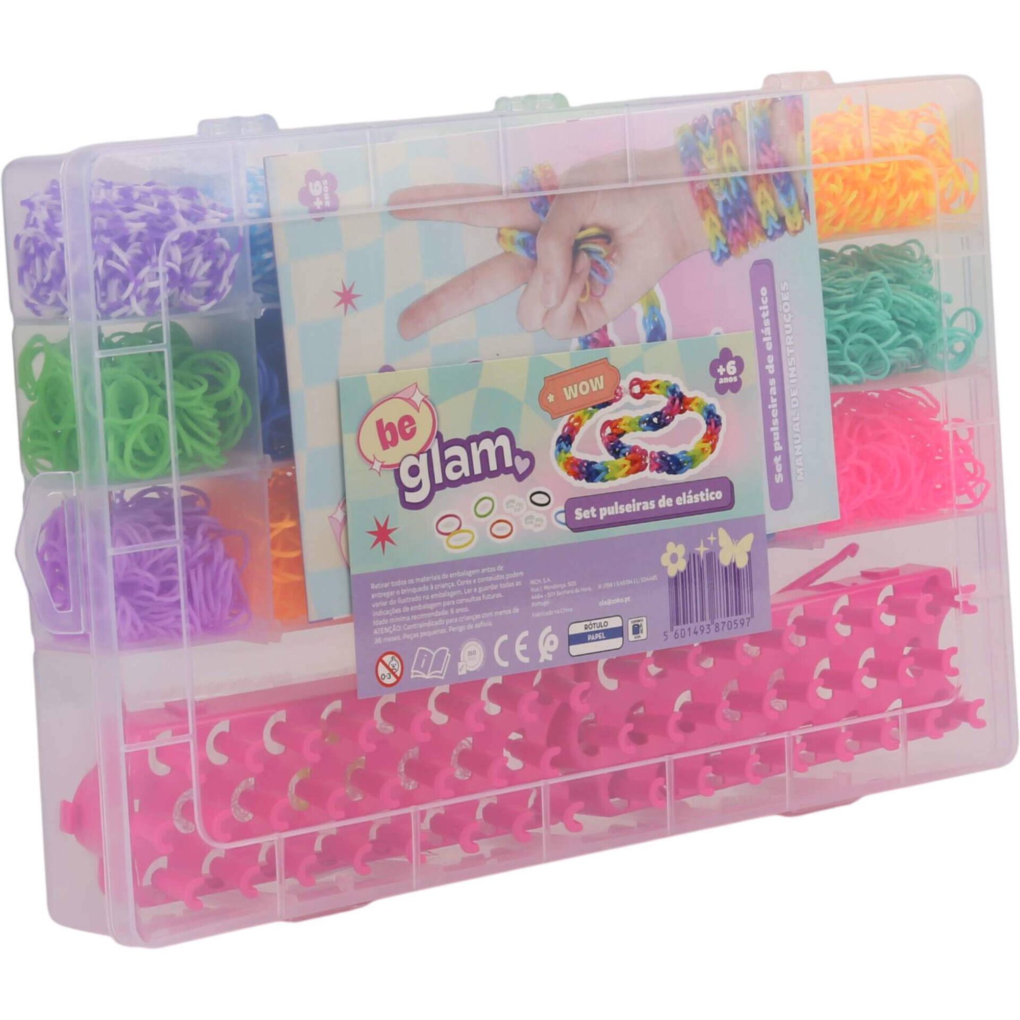 Zoko Be Glam - Set Pulseiras de El&aacute;stico