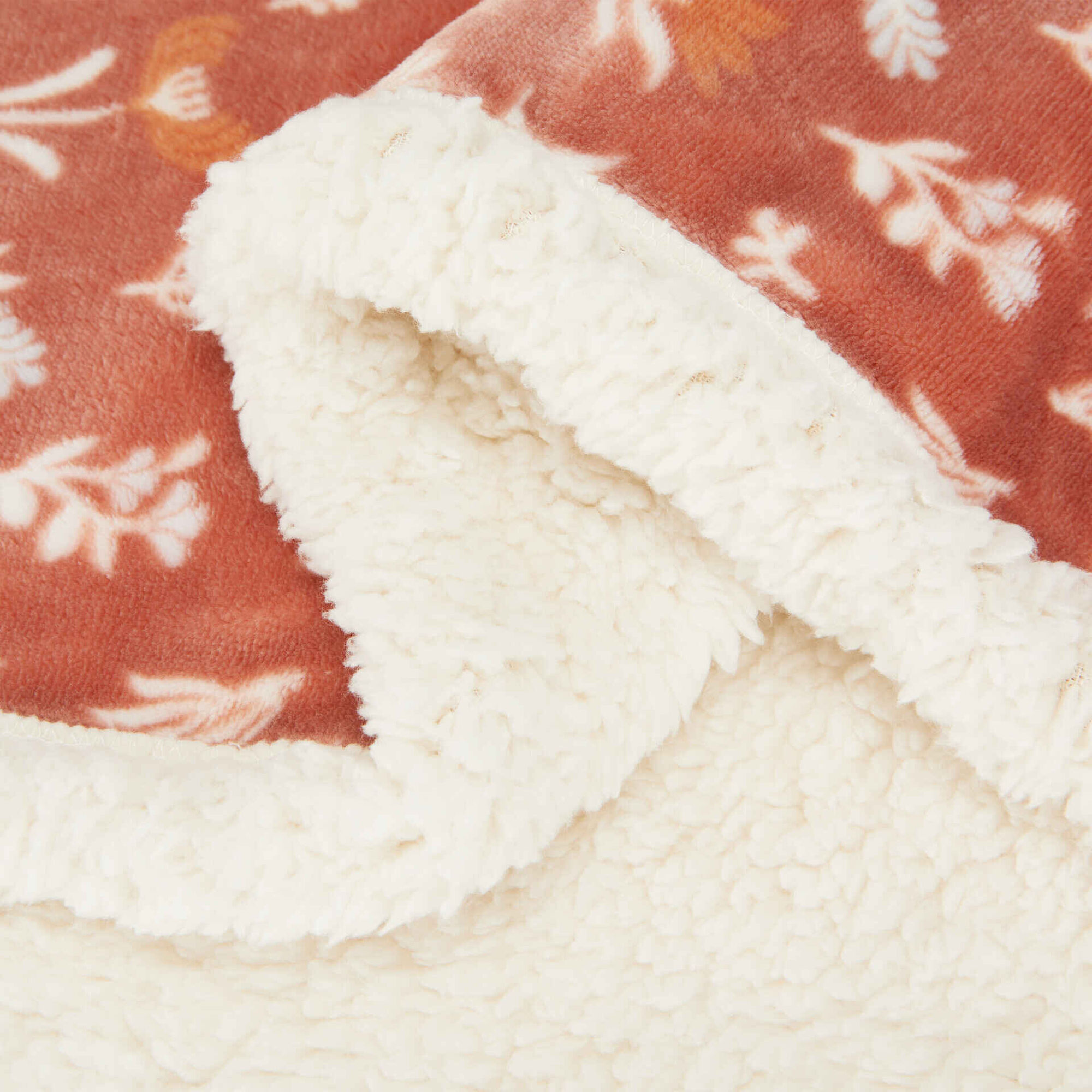 Manta Borreguito 130x160cm Rosa Plantópia