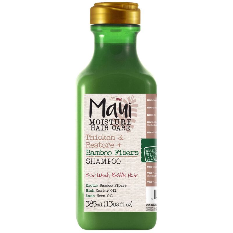 Champô Fortalece e Repara Fibra de Bambu Maui Moisture