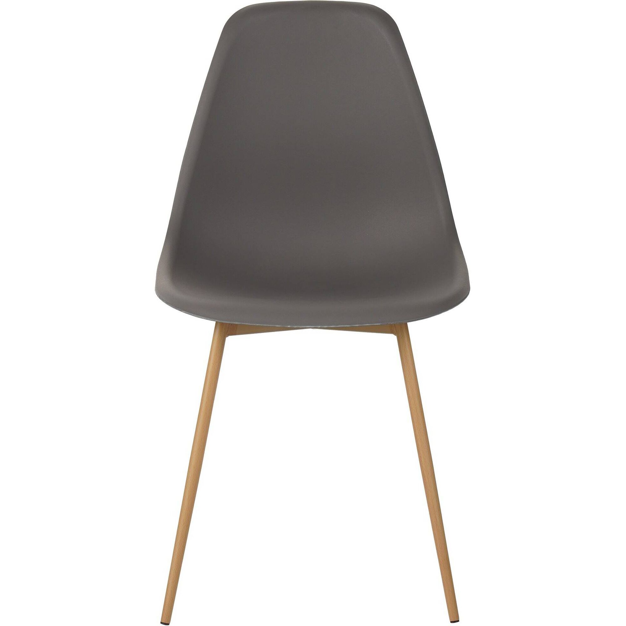 Cadeira N&oacute;rdica Cinza Kasa