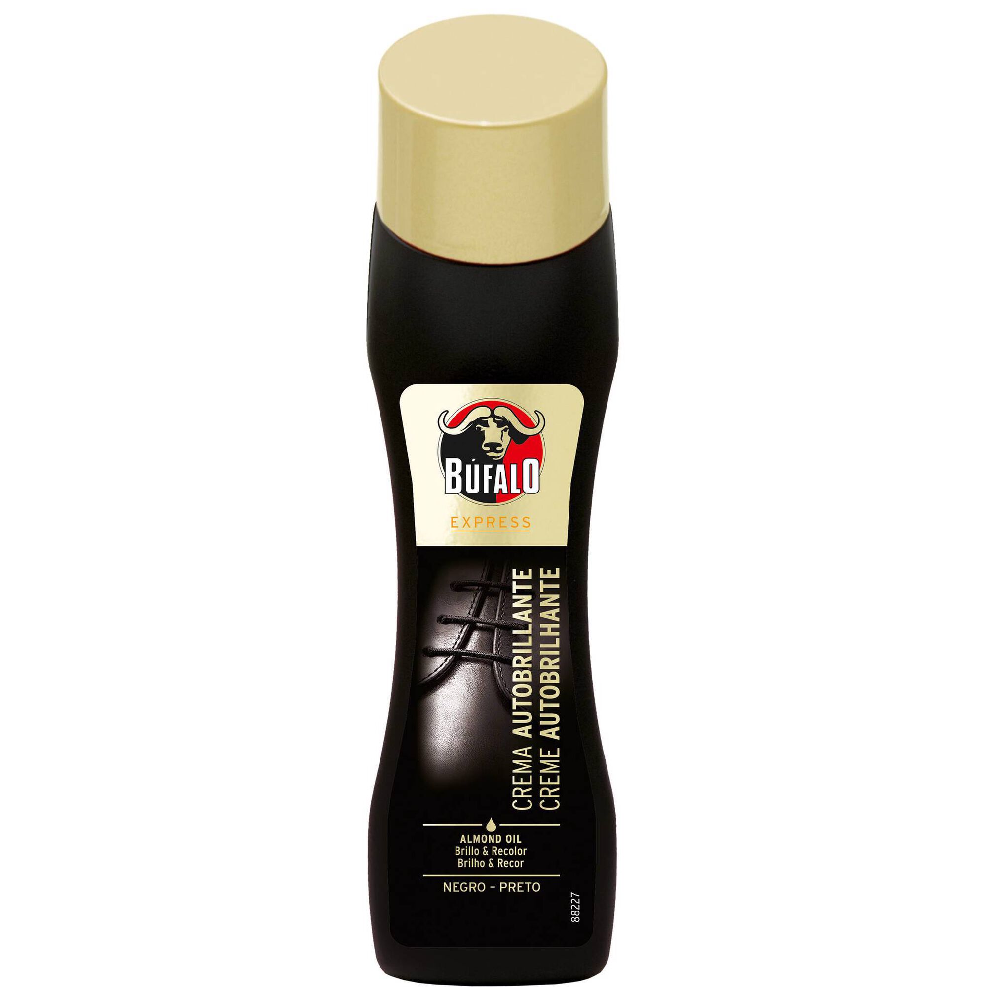 Creme com Esponja Autobrilhante Preto