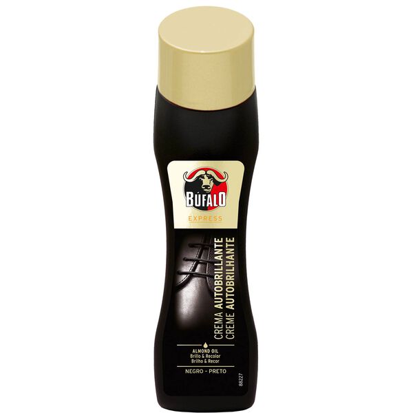 Creme com Esponja Autobrilhante Preto Búfalo