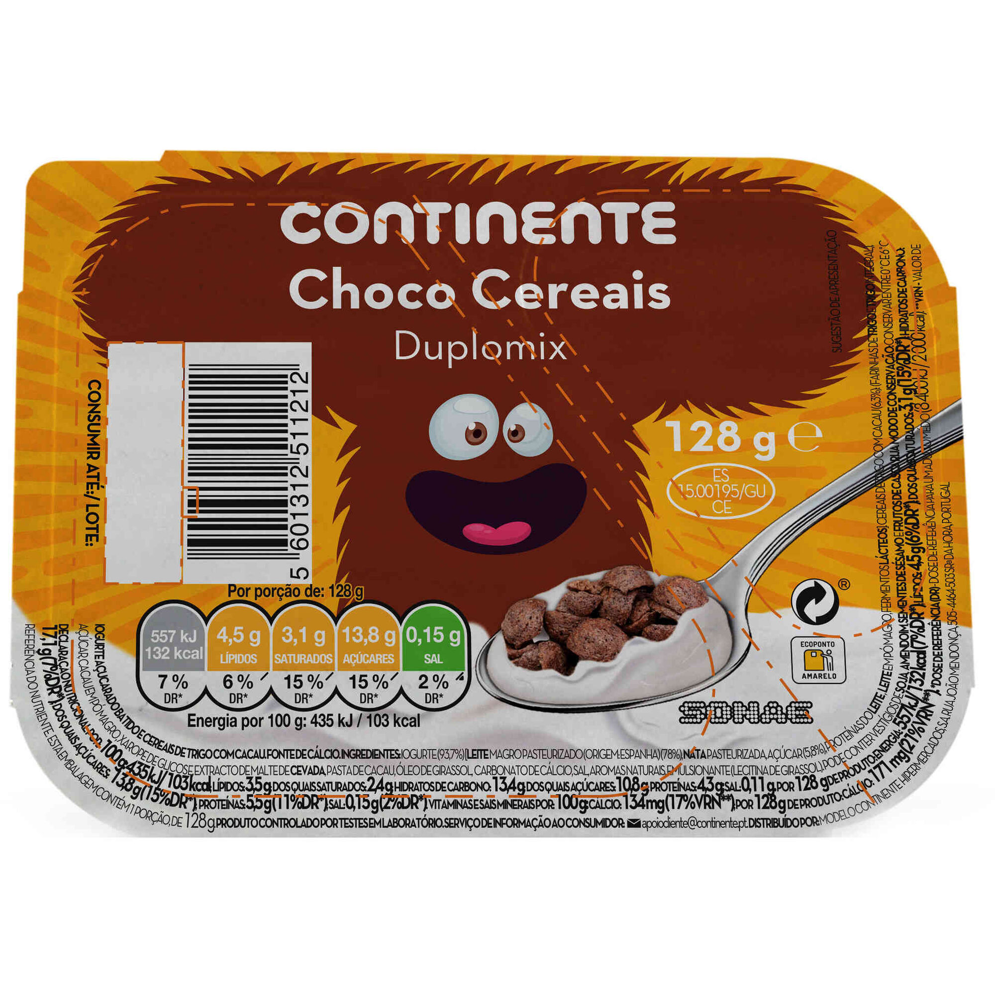 Iogurte Duplomix Choco Cereais Infantil