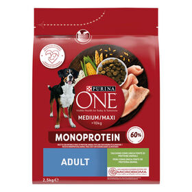 Ra&ccedil;&atilde;o para C&atilde;o Adulto M&eacute;dio e Maxi Monoprote&iacute;na Purina One